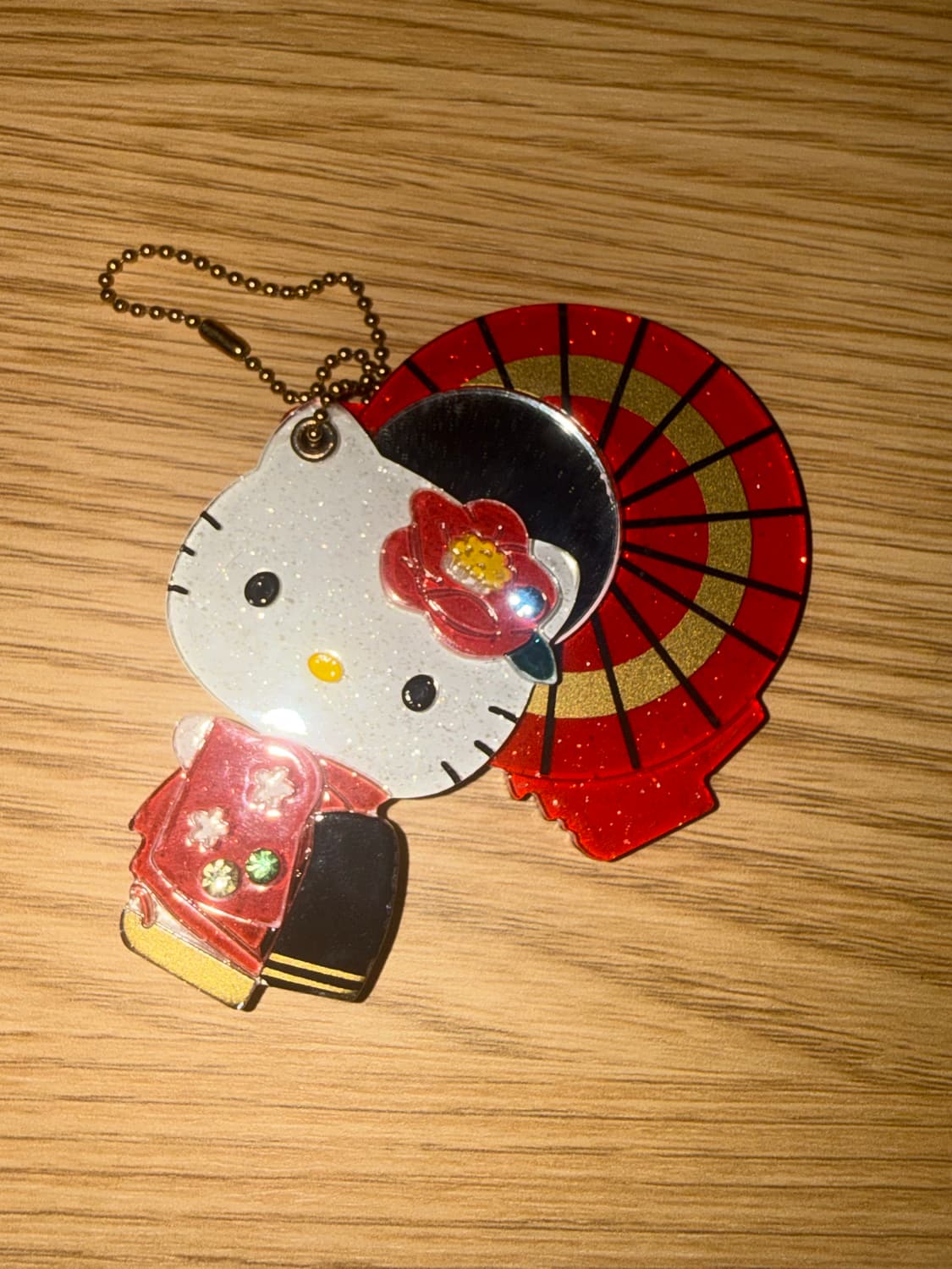 헬로키티 슬라이드거울 키링 상품이미지3