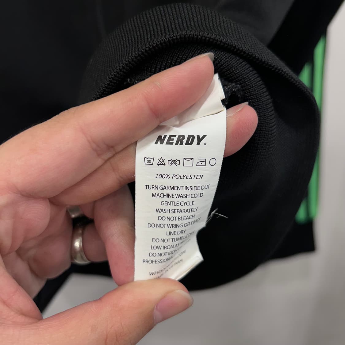 널디 스몰로고 클래식 집업 져지 상품이미지4