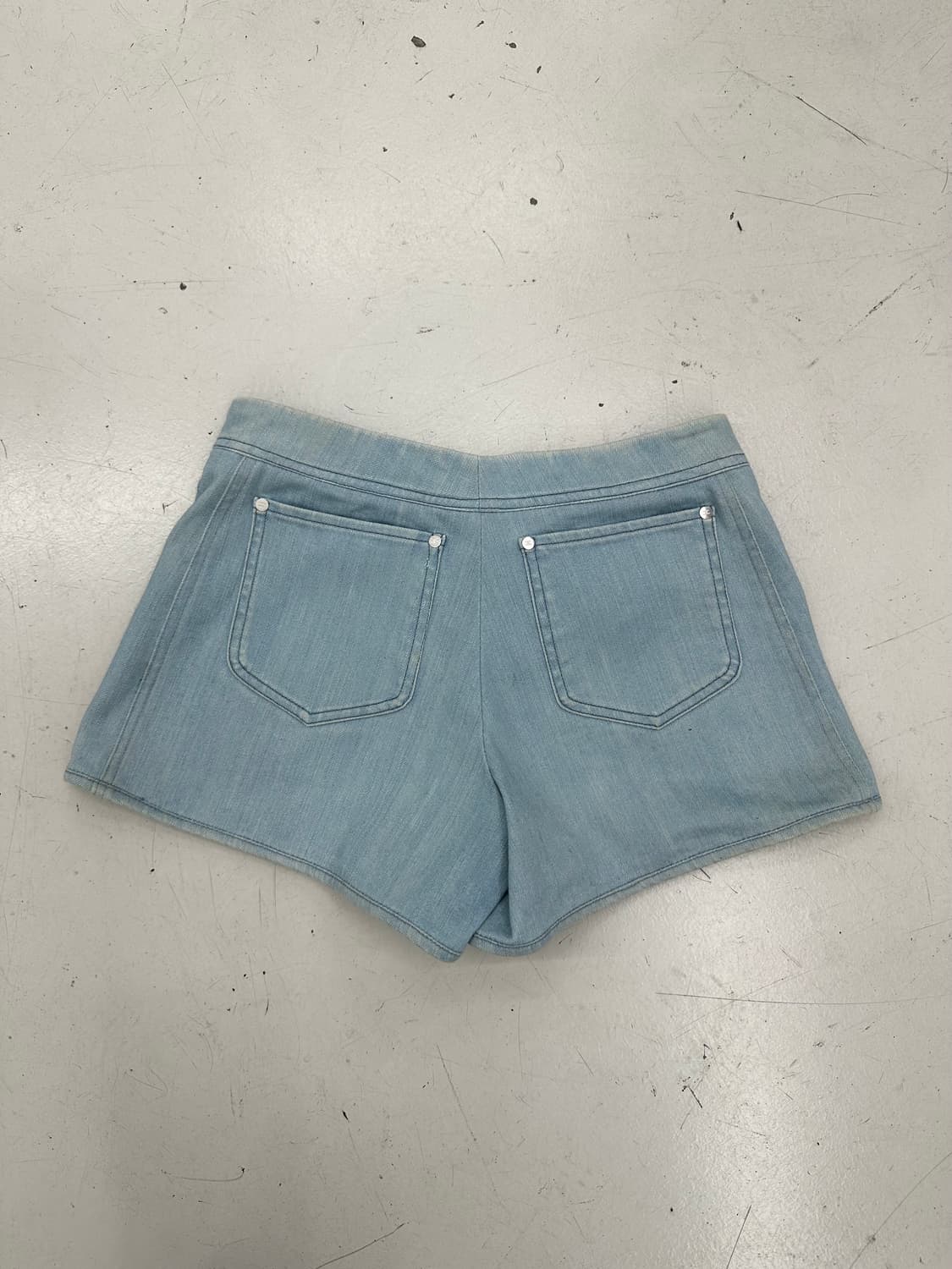샤넬 CHANEL 2005 s/s 데님 숏츠 상품이미지5