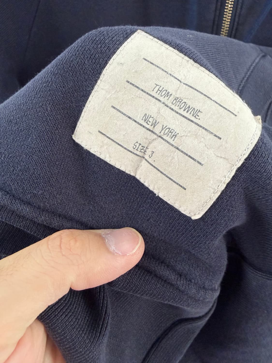 톰브라운 톰브라운후드집업 톰브후드집업 상품이미지4