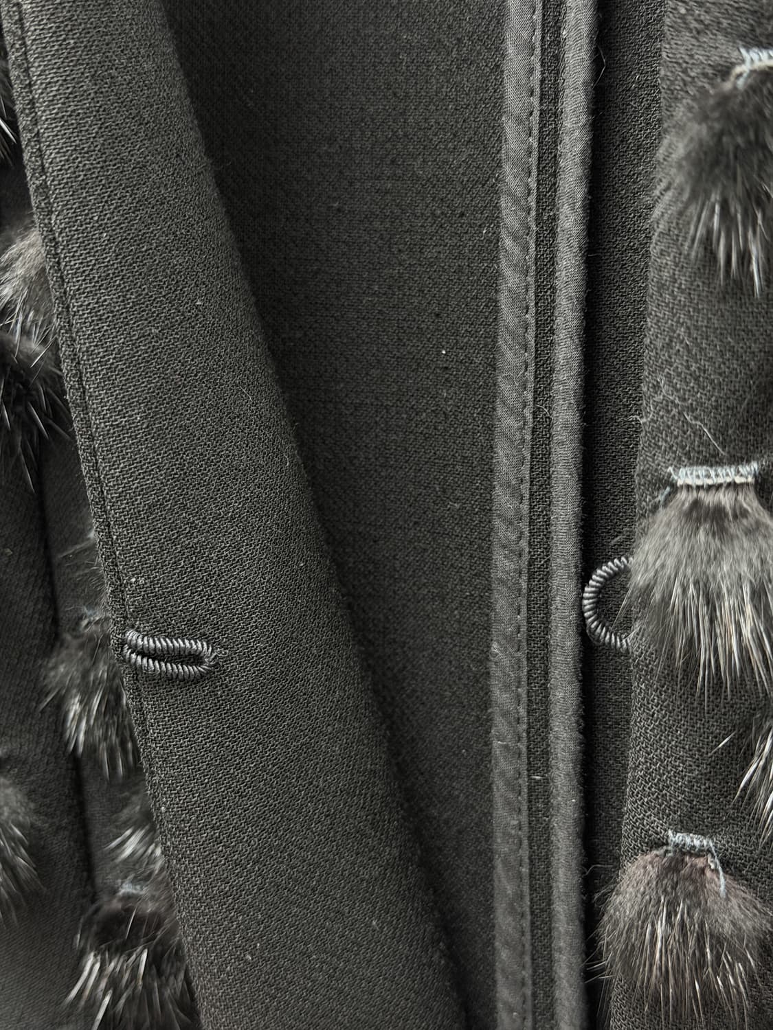 마르니 밍크 디테일 울 코트 상품이미지6