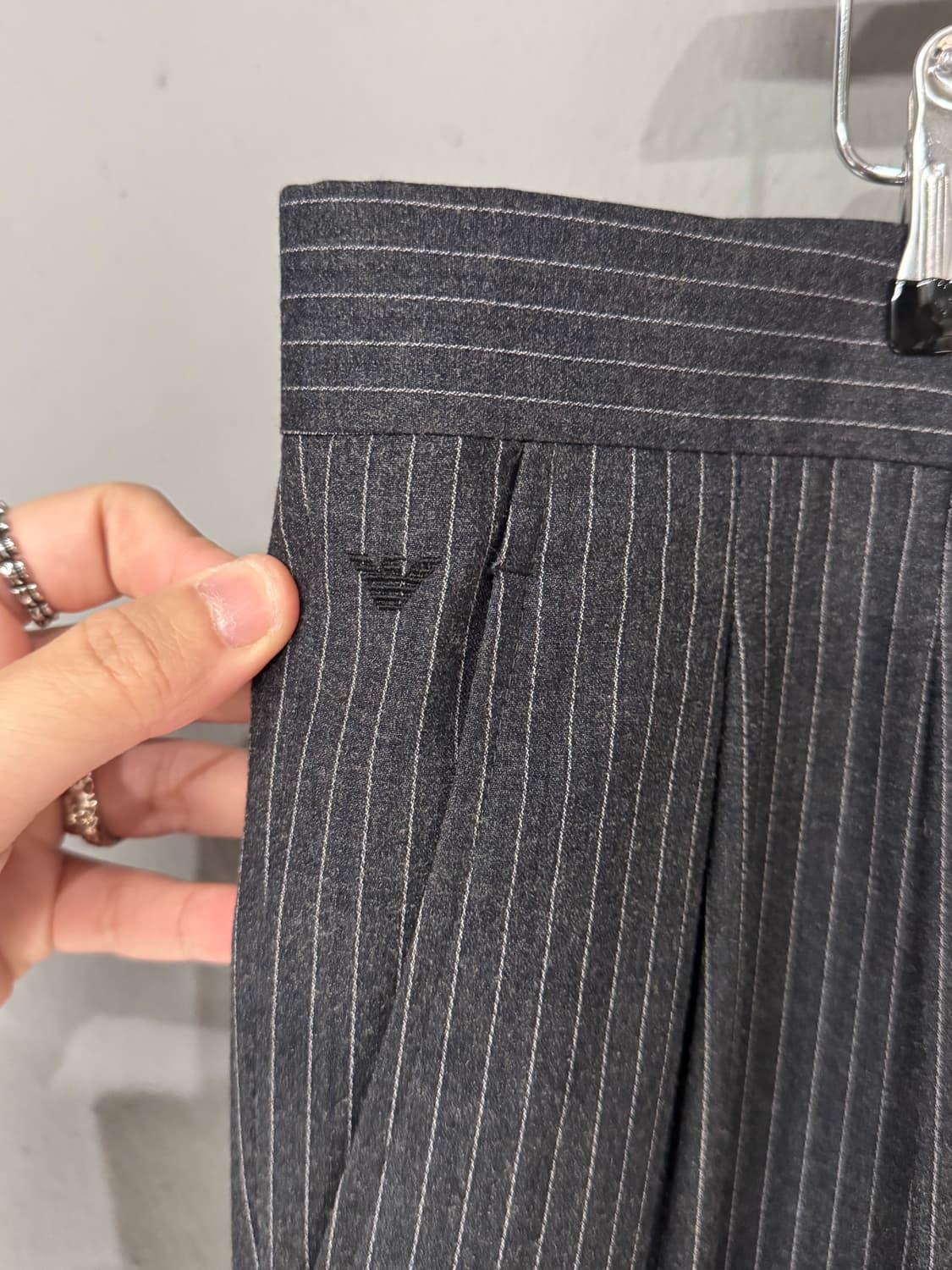 조르지오 아르마니 클래식 스트라이프 수트 셋업  상품이미지8