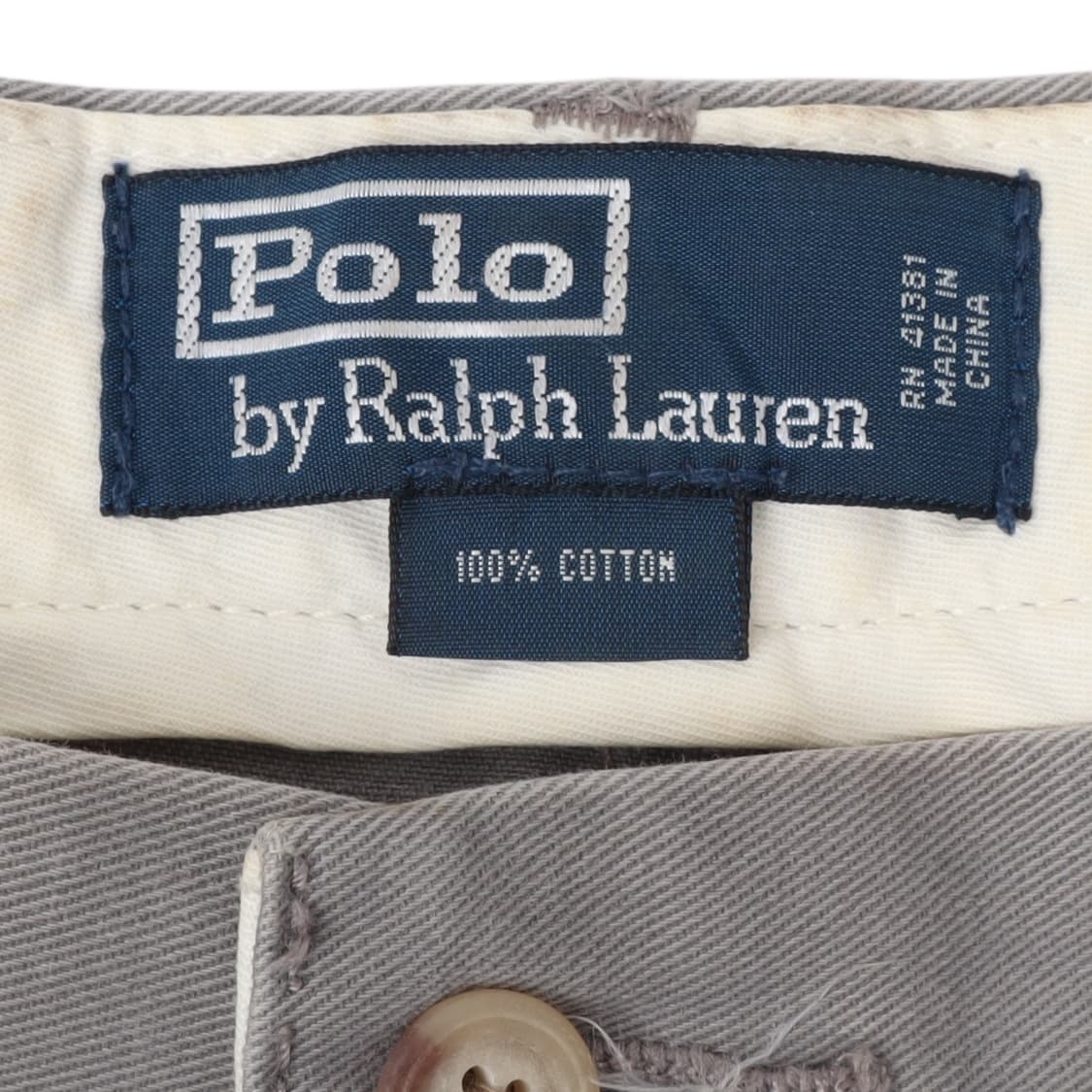 폴로 랄프로렌 그레이 클래식 코튼 치노팬츠 상품이미지7