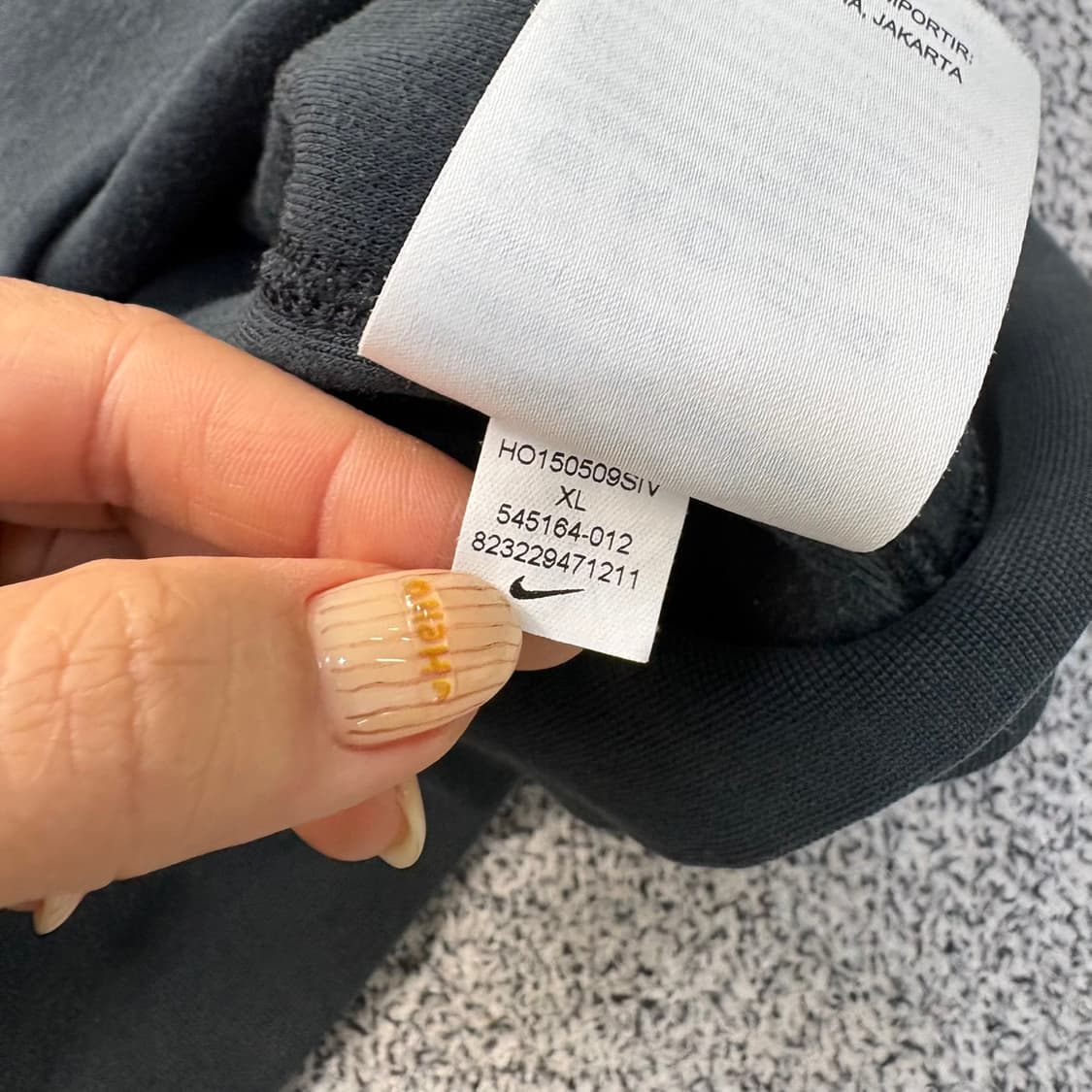 XL 나이키 긴팔 맨투맨 스웻셔츠 0331J 상품이미지5