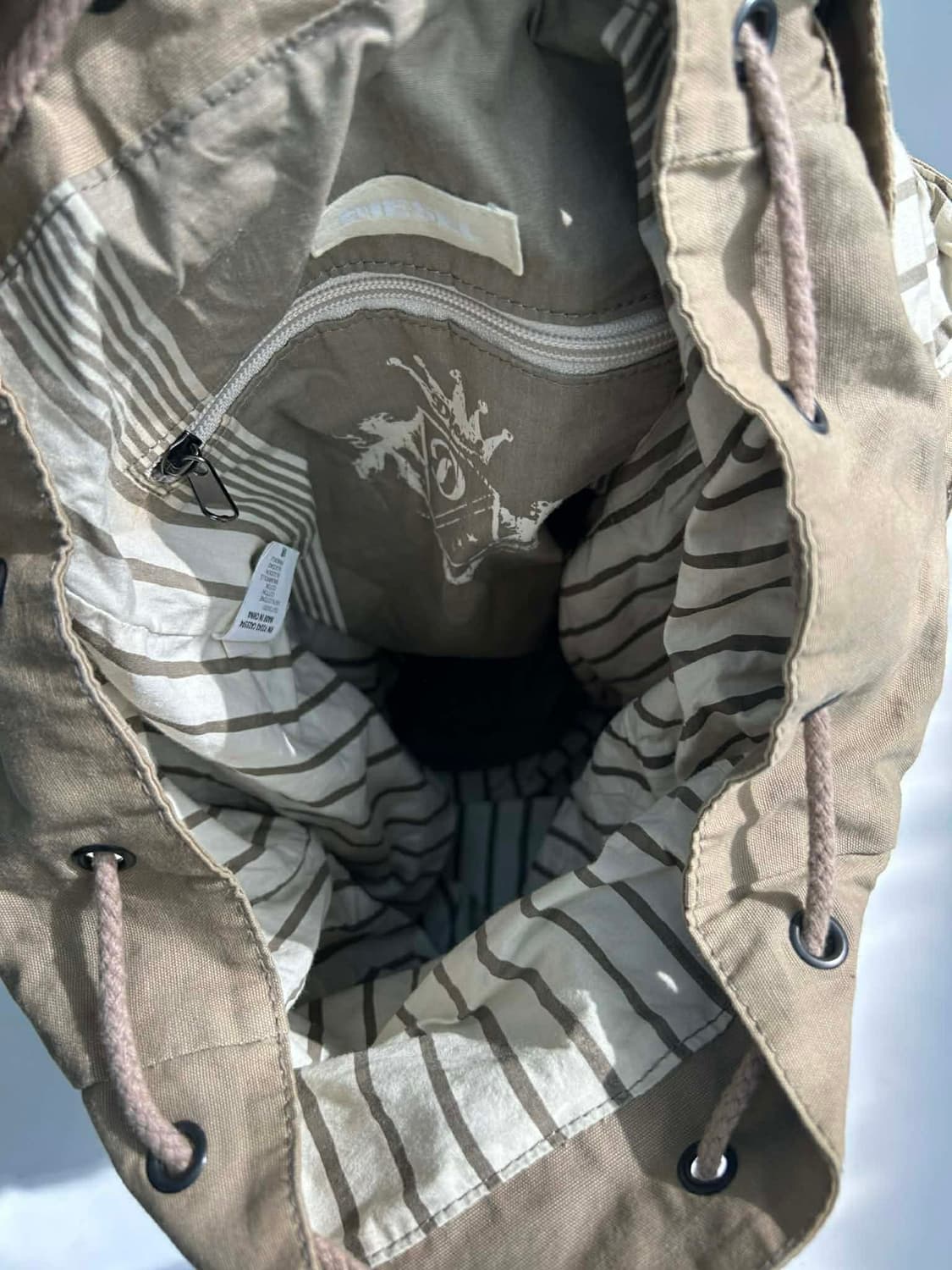 디젤 캔버스 유틸리티 밀리터리 백팩 상품이미지5