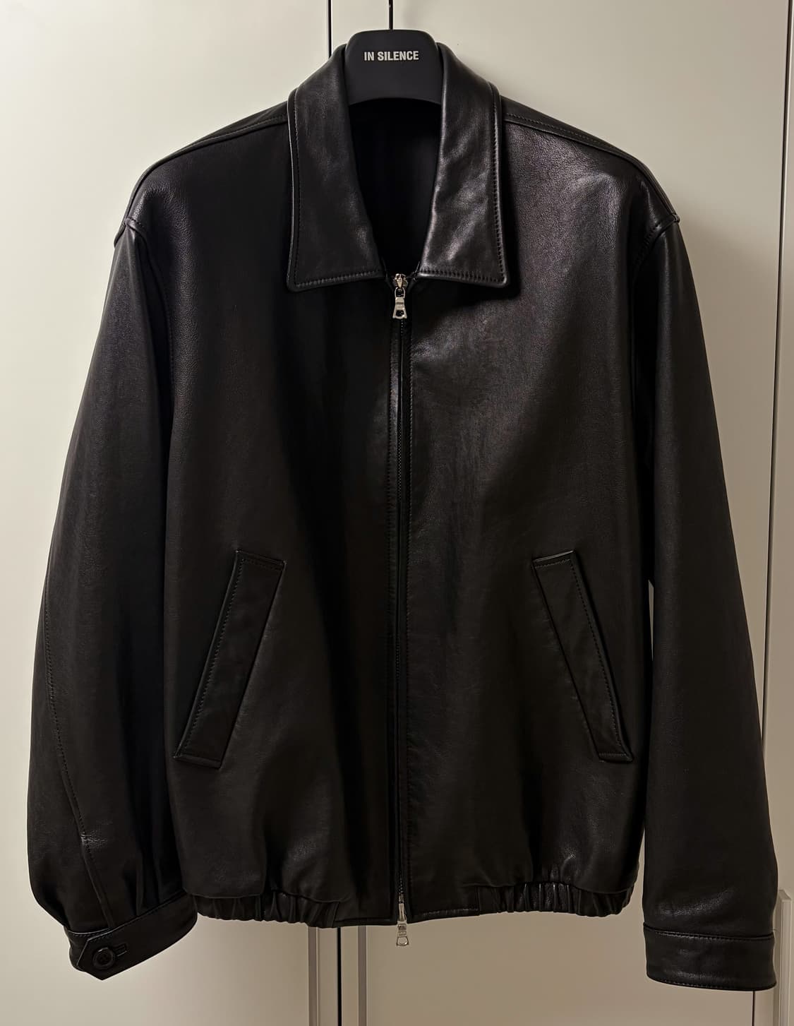 [2] 스테디에브리웨어 SEW 레더 블루종 상품이미지1