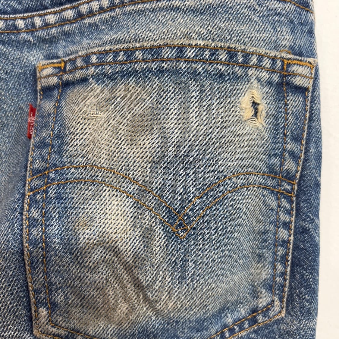 리바이스 505 페인팅 데님팬츠 상품이미지8