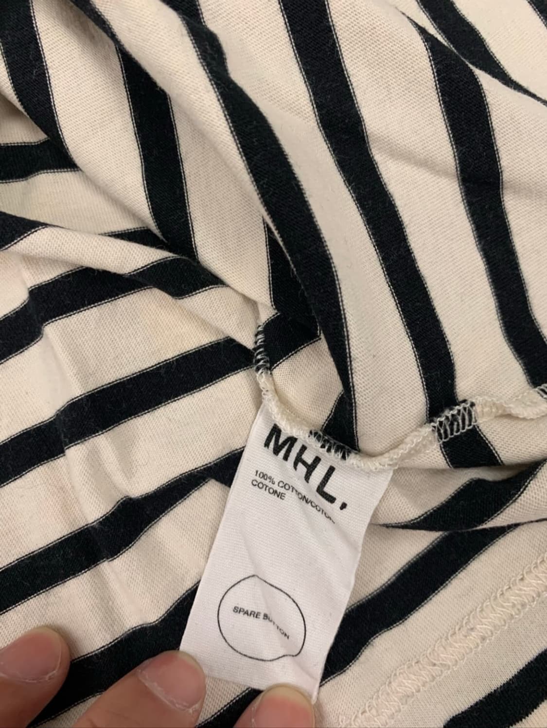 MHL 스트라이프 티셔츠 상품이미지2