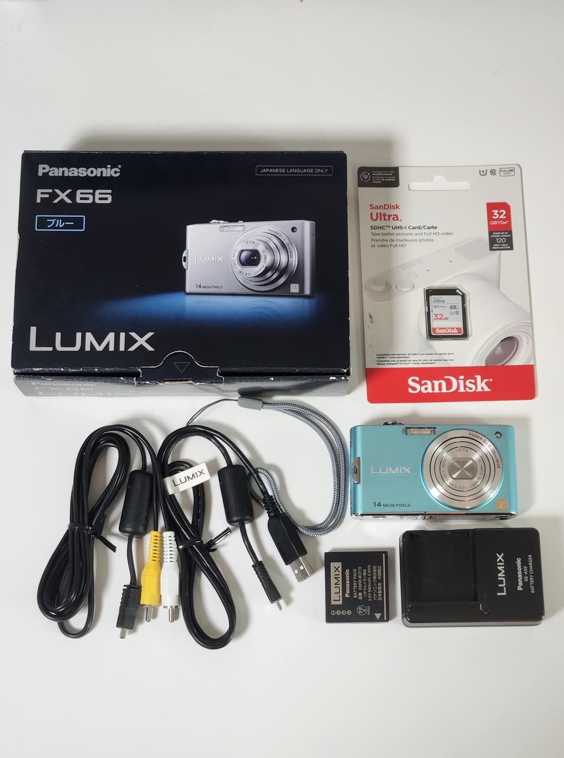[빈티지 디카] 파나소닉 루믹스 FX66 블루 상품이미지1