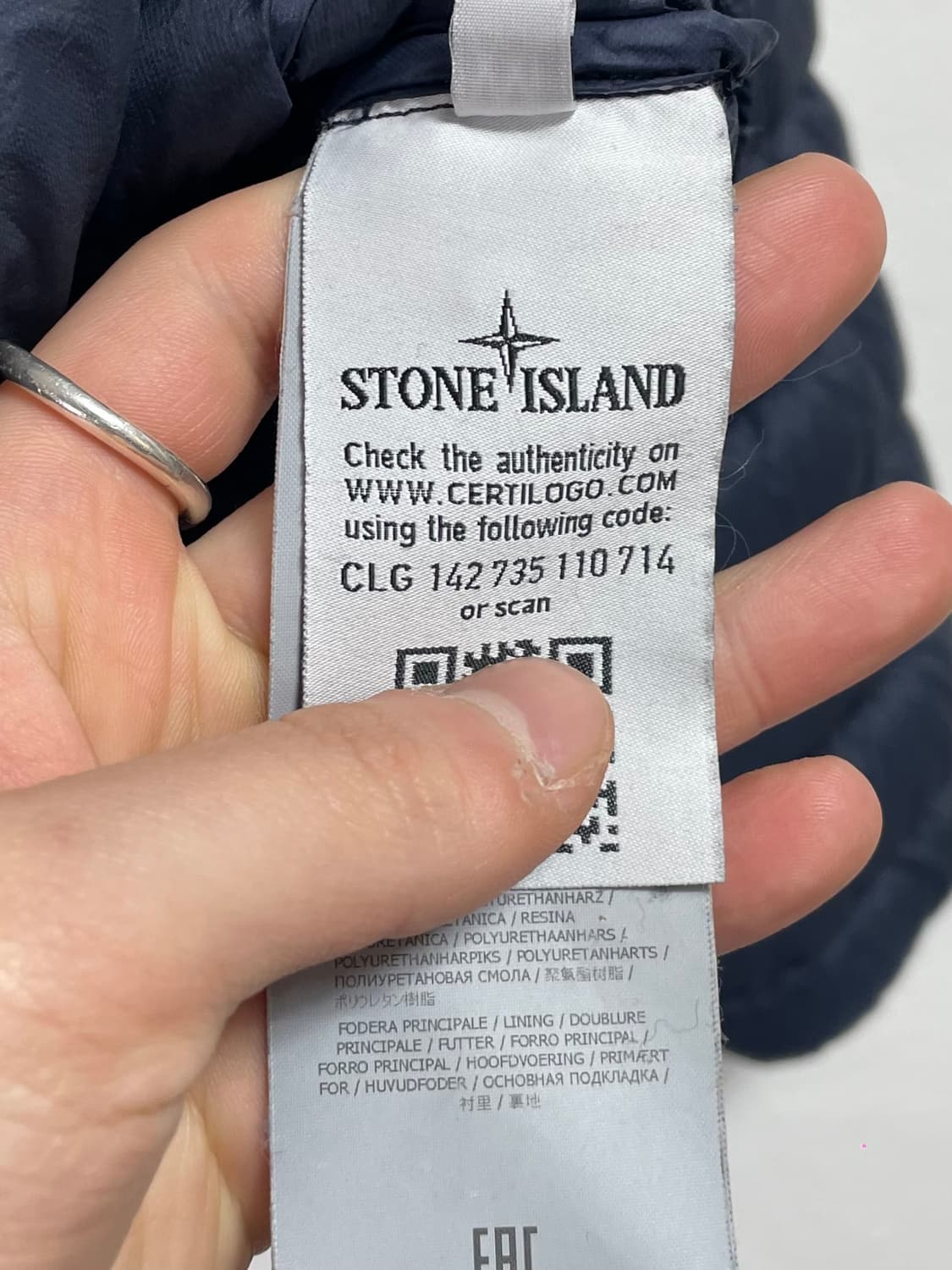 스톤아일랜드 마이크로얀 와펜 경량패딩 (on.201)   상품이미지9