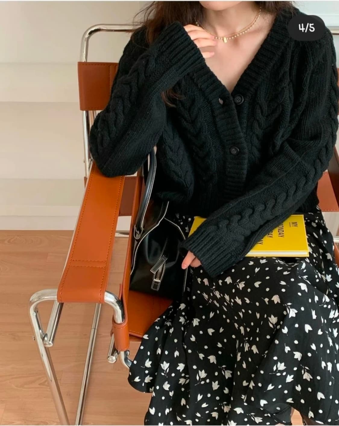 [새상품] 튤립 잔꽃 플레어 스커트 상품이미지5