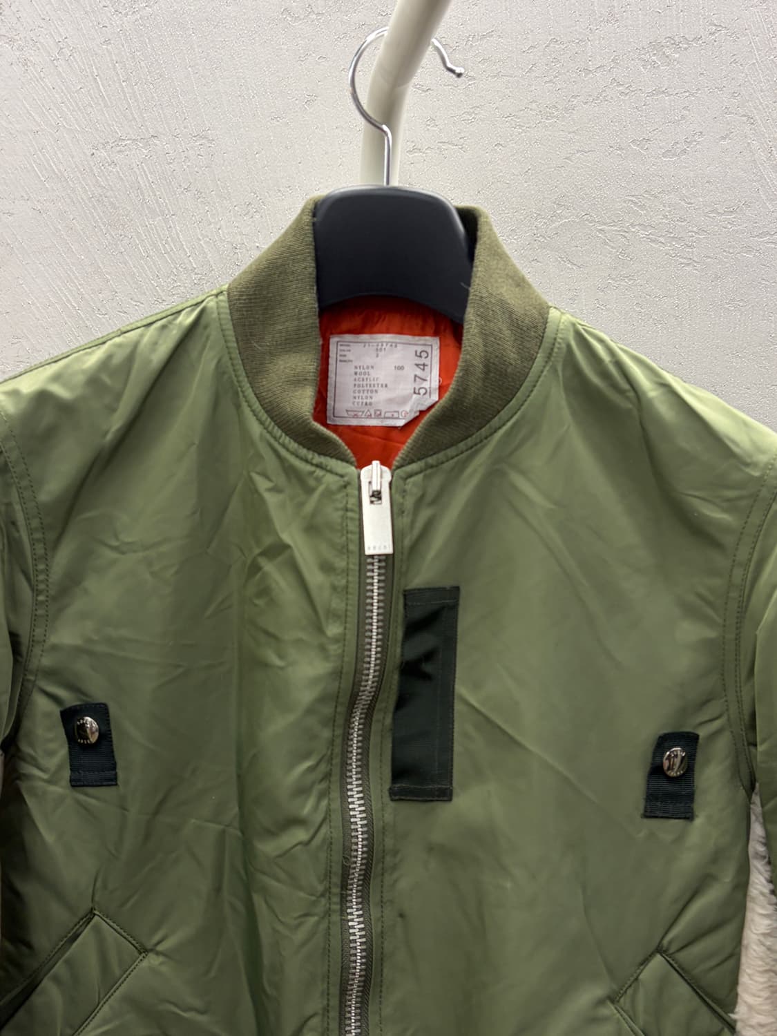 Sacai Layered Bomber Jacket 2 상품이미지4