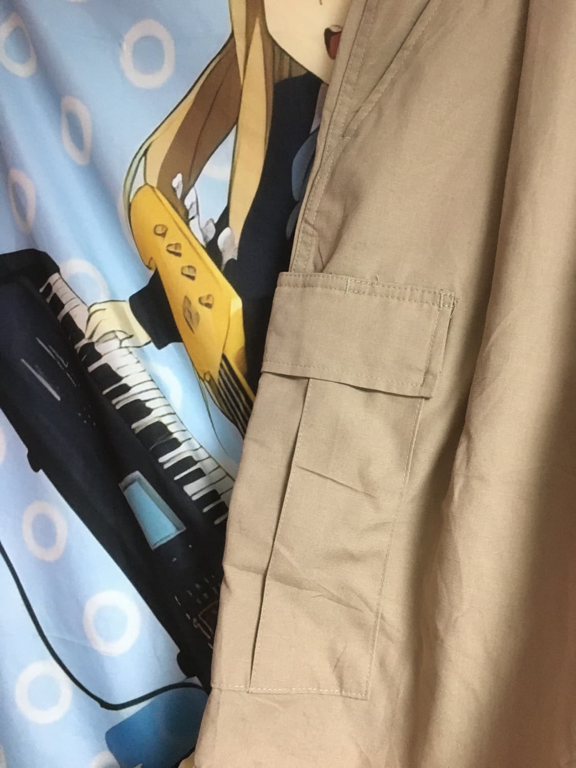 (Vin.)디엠빈티지 베이지 카고 코튼 팬츠 상품이미지2