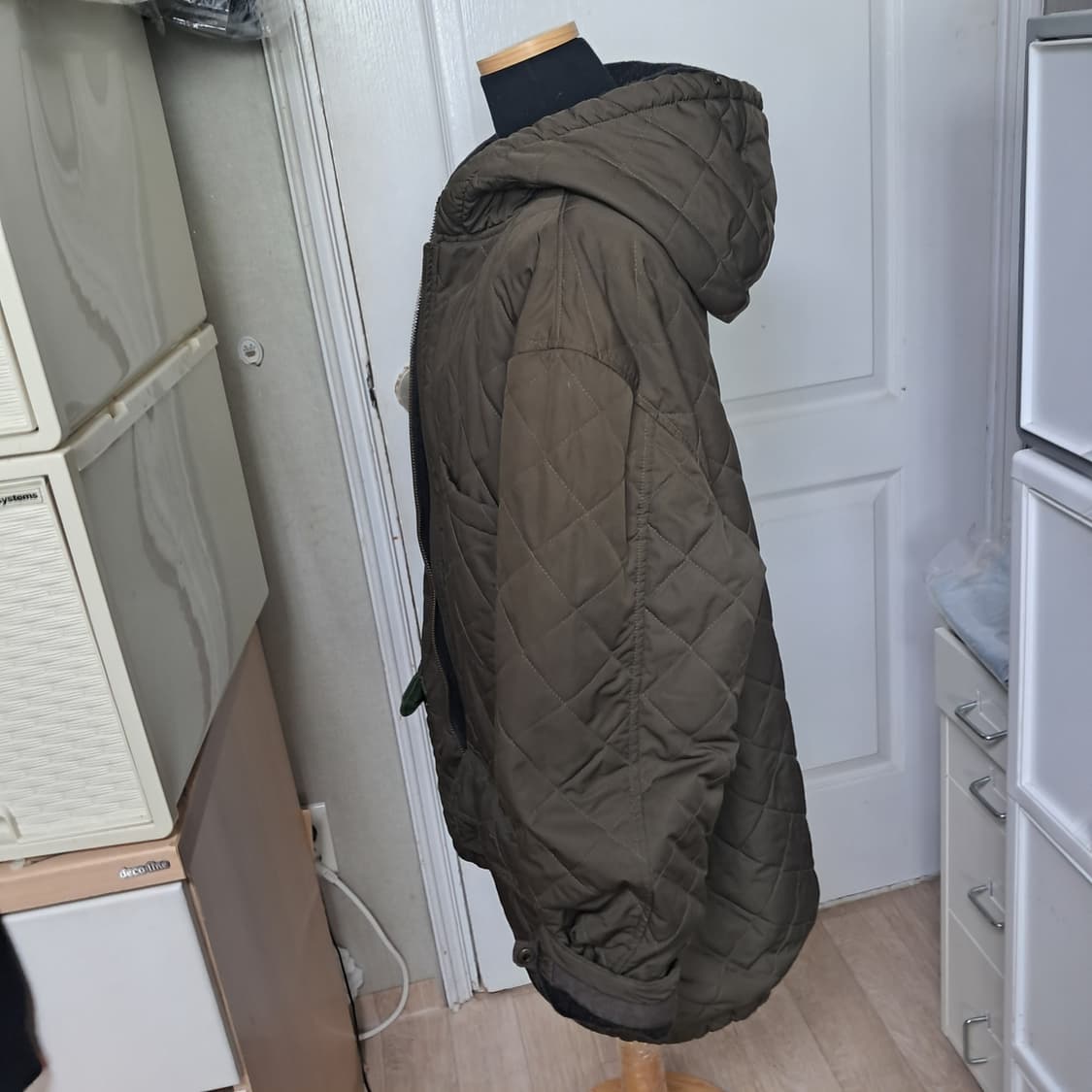 폴로 랄프로렌 남성퀼팅 후드 자켓 XL(내부 모 폴리스) 상품이미지2