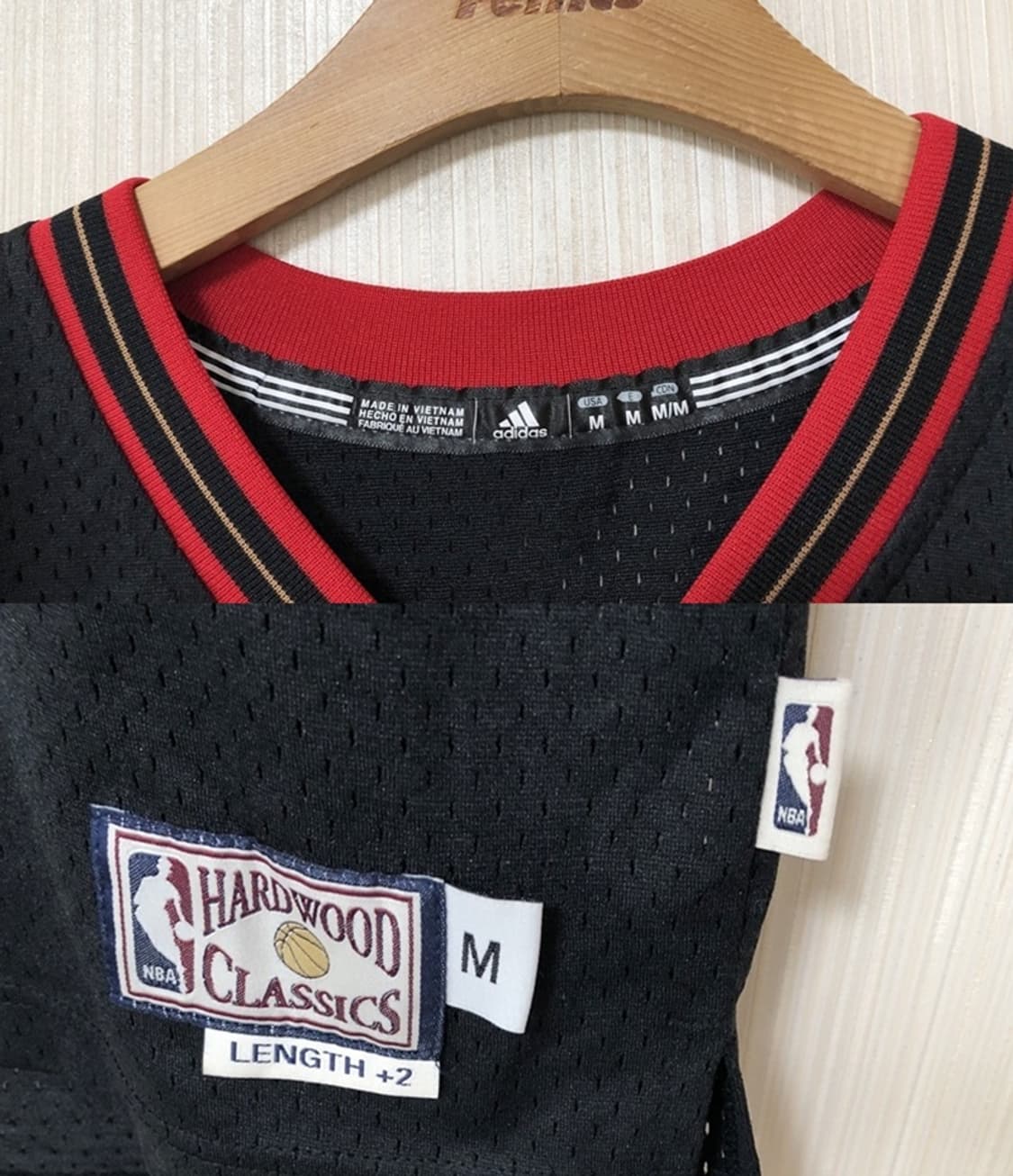 NBA 아디다스 HWC 필라델피아 세븐티식서스져지 M #3 아이버슨 상품이미지4