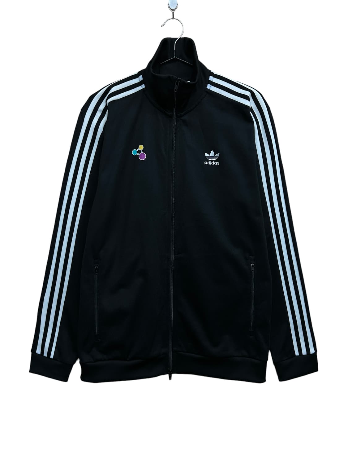 아디다스 검은색 흰색 삼선 라인 져지 XL 상품이미지4