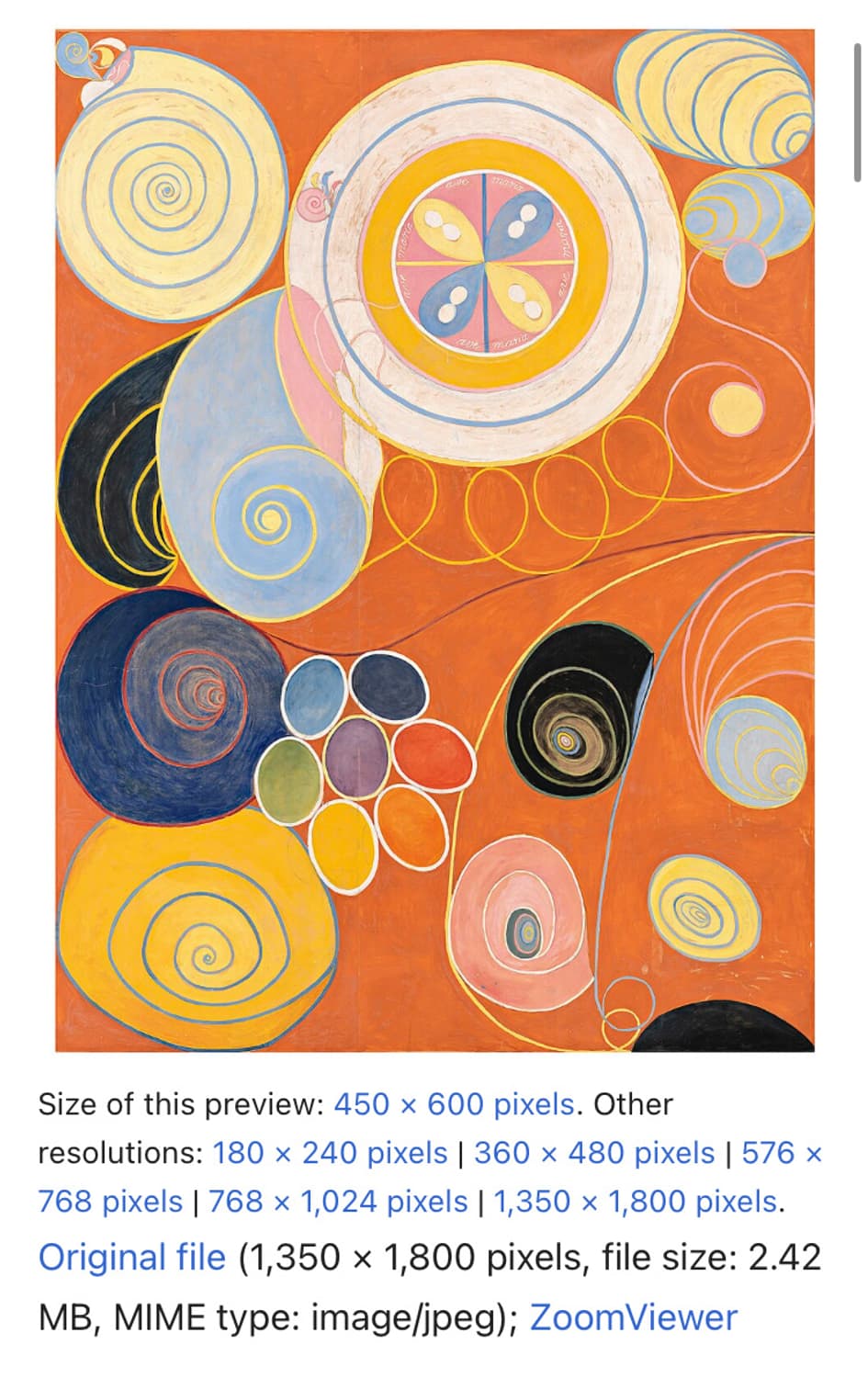 Hilma af klint 에코백 상품이미지6