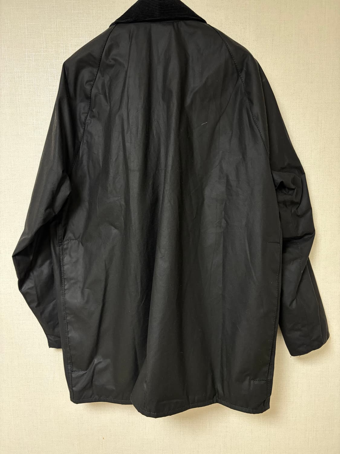 바버 뷰포트 블랙 왁스 자켓 42size (100-105) 실착 5회 상품이미지2