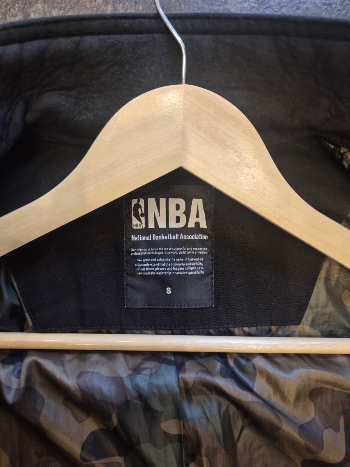 #NBA 마이애미 히트 블랙 야상 자켓 - S #남여공용 상품이미지3