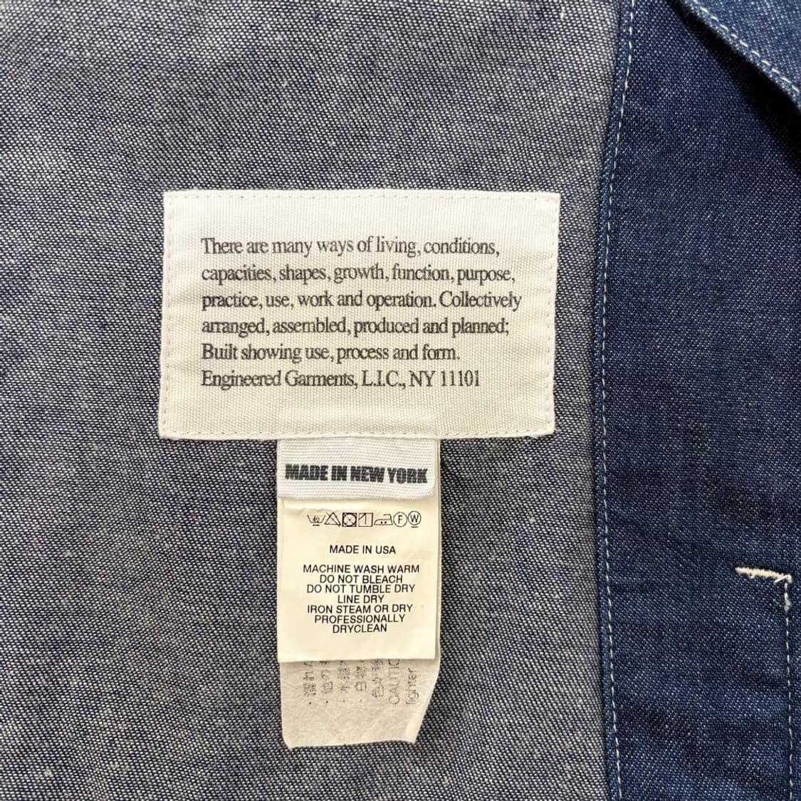 [M] 엔지니어드가먼츠 M43 데님 자켓 상품이미지4