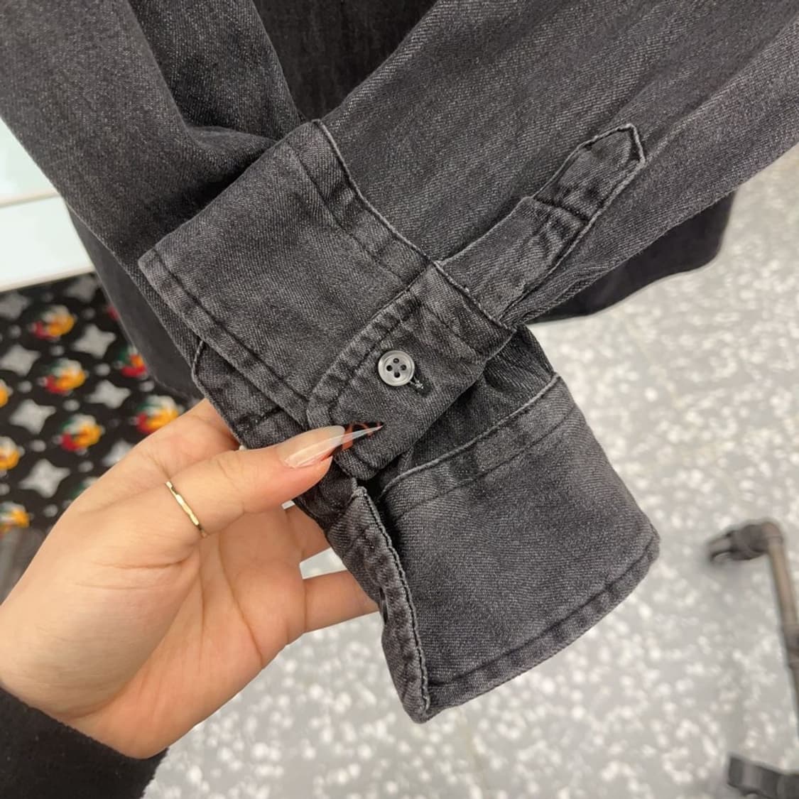 폴로 랄프로렌 캐주얼 자수로고 빈티지 피그먼트 셔츠 4 C08323 상품이미지7