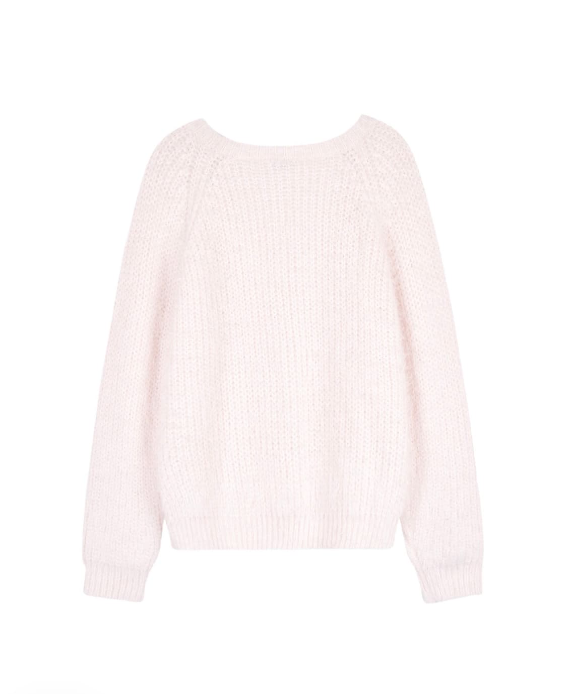 클리시어 Sugarplum hairy cardigan, Baby pink 상품이미지3
