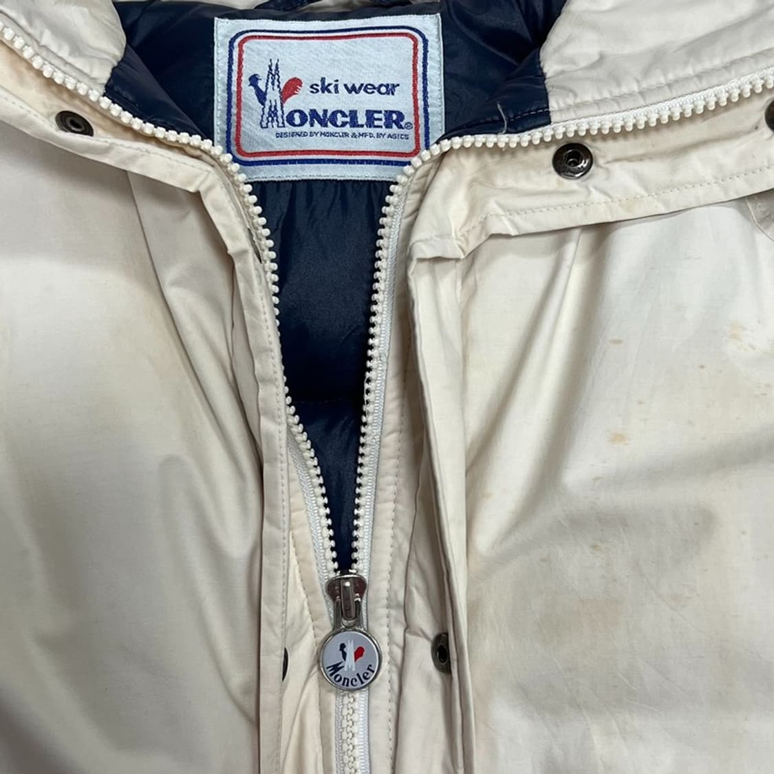 80s 아식스 몽클레어 고어텍스 덕다운 패딩 v0987 상품이미지7