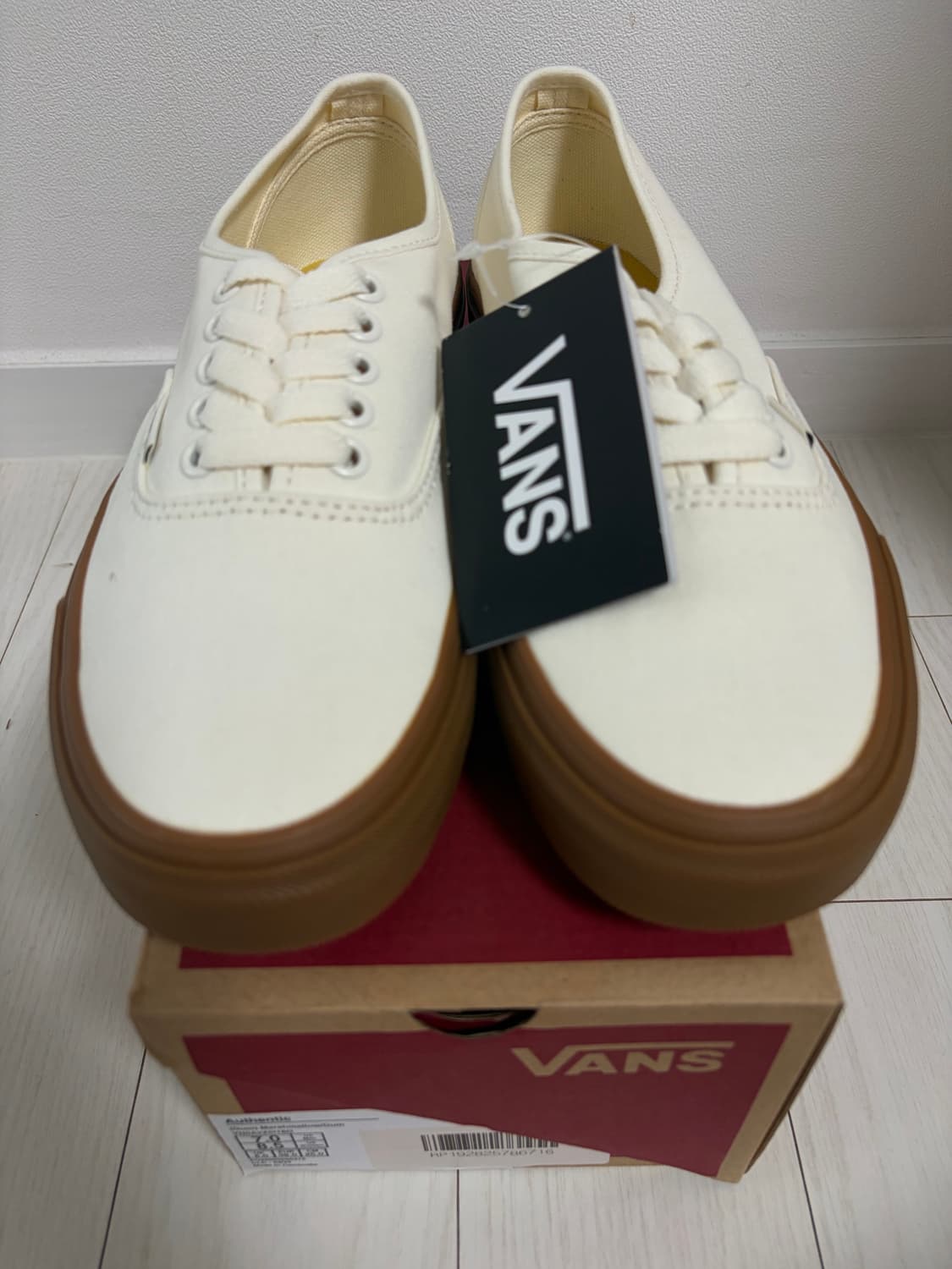 반스 어센틱 마쉬멜로우 껌  크림 화이트 세상품 250 상품이미지3