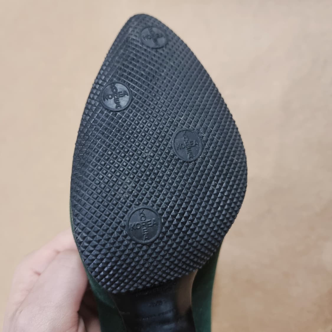 미우미우 miumiu 스웨이드 슈즈 하이힐 구두 (220/35) 상태양호 상품이미지6