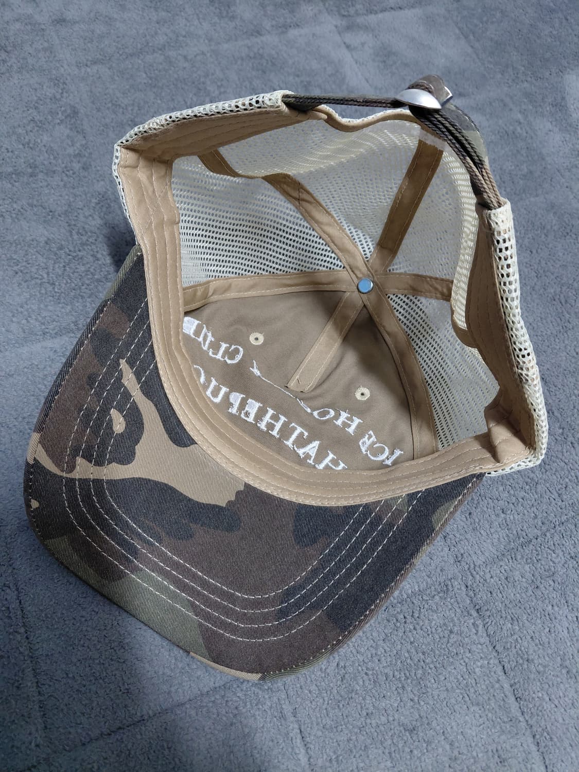 카모플라쥬 메쉬 볼캡 왓더퍽(WHAThePUCK) 상품이미지4