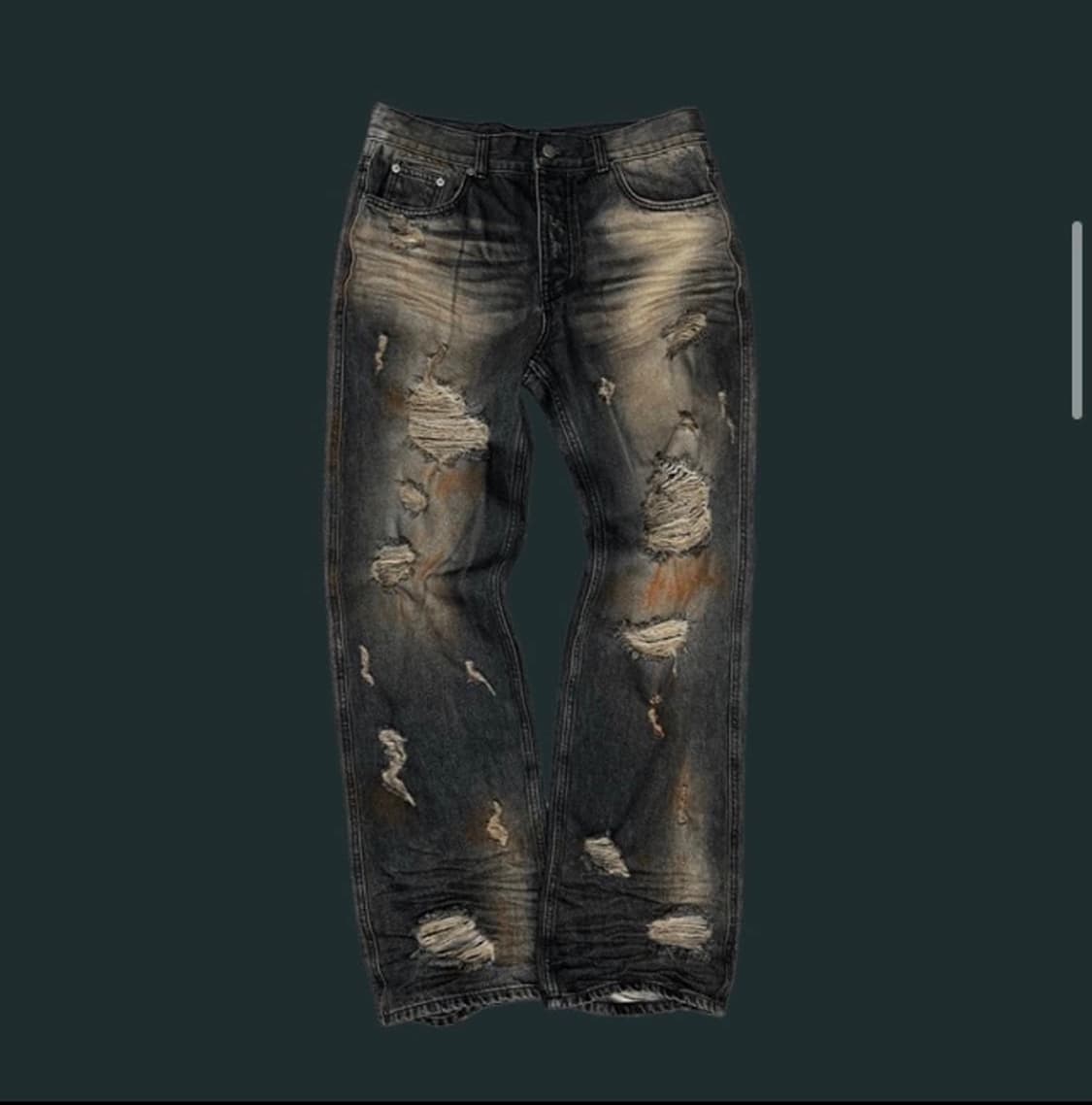 언더마이카 데미지 팬츠 상품이미지1