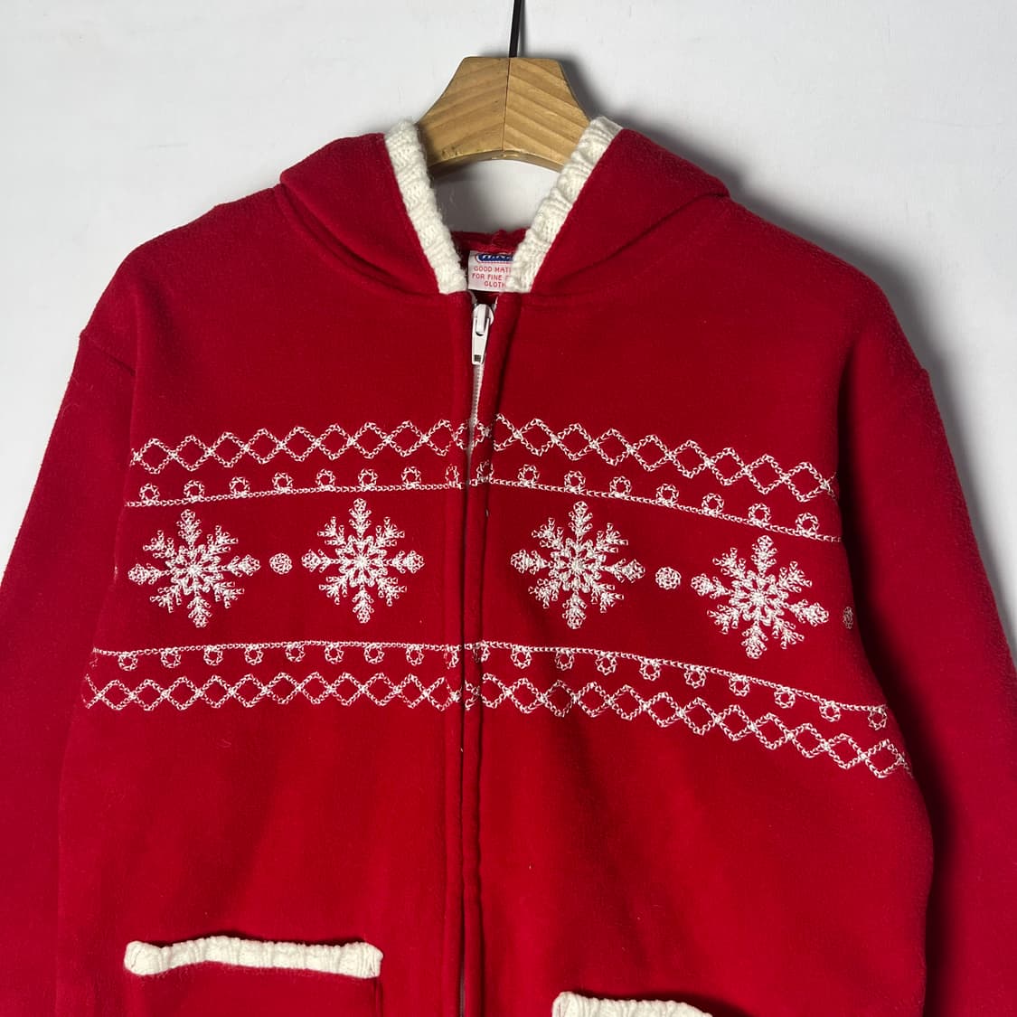 [H.N.Y] 에이치엔와이 눈꽃자수 집업 후디 상품이미지3