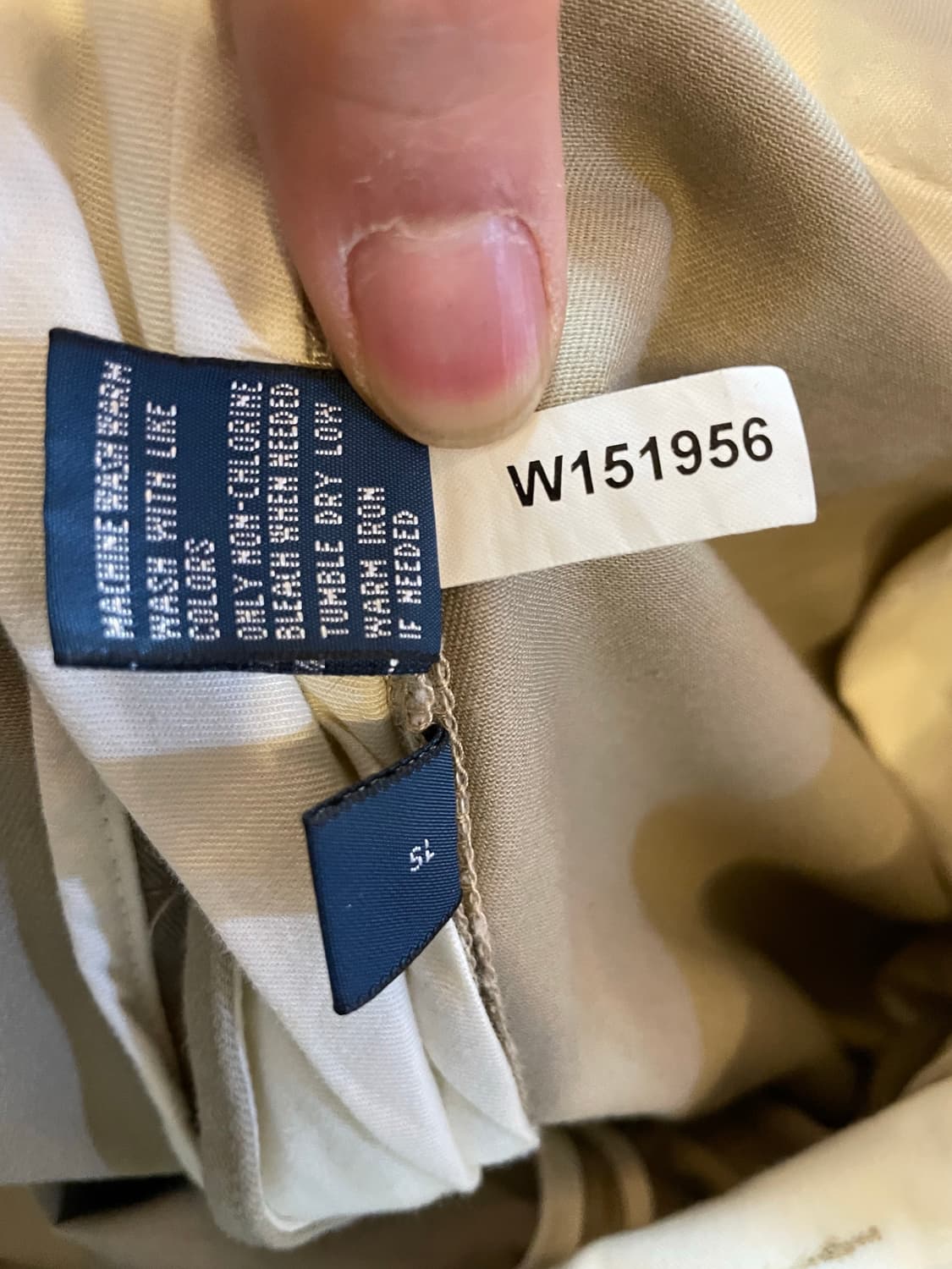 폴로 클래식핏 치노 팬츠 베이지 상품이미지9