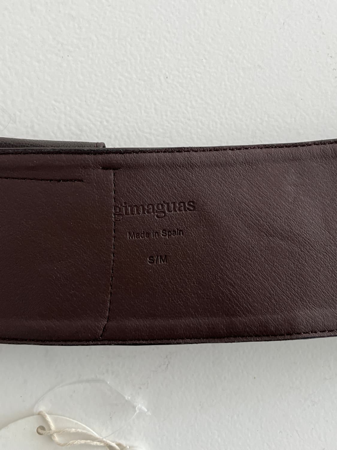 기마구아스 볼시요 벨트백 브라운 상품이미지6