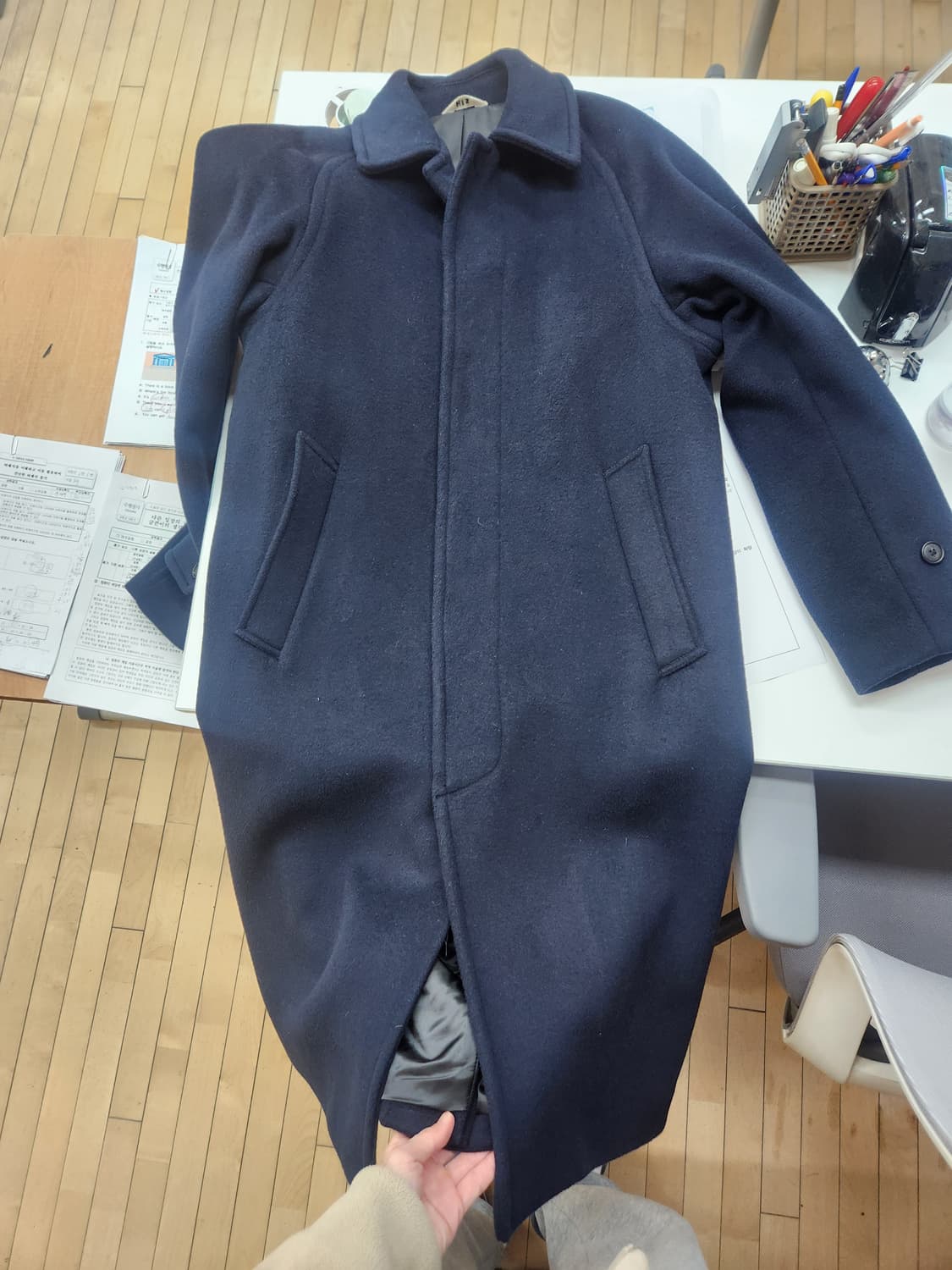 헤지스 his 발마칸 코트 s사이즈 상품이미지6