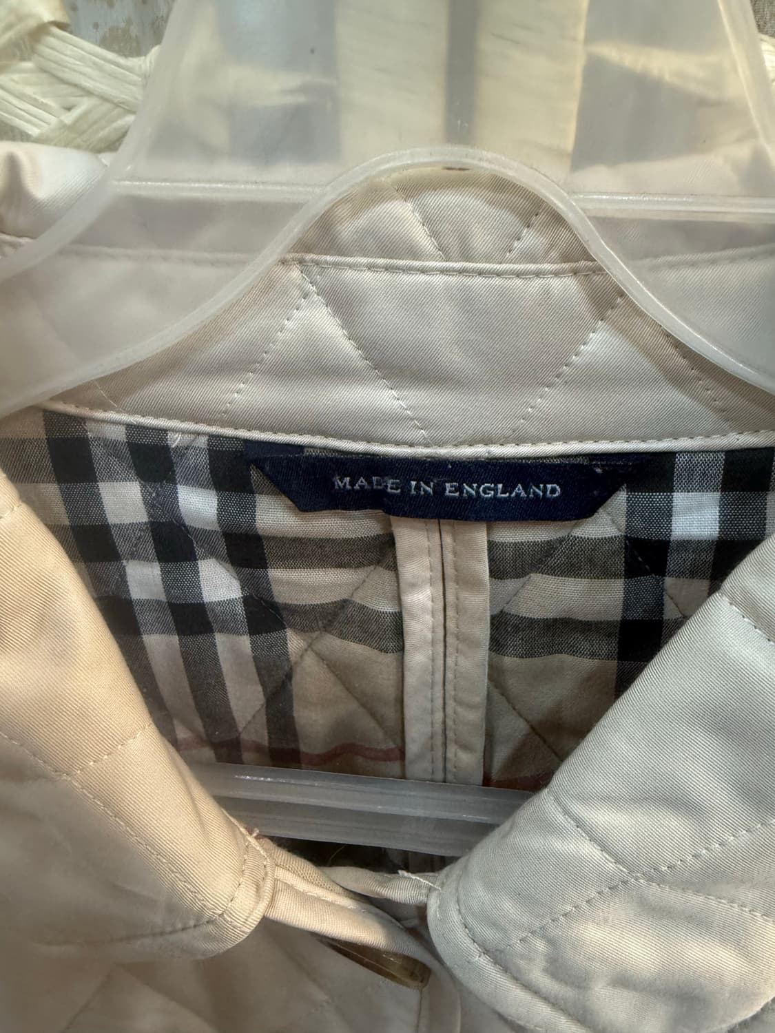 66-77 정품 버버리 누빔자켓 팝니다 상품이미지2