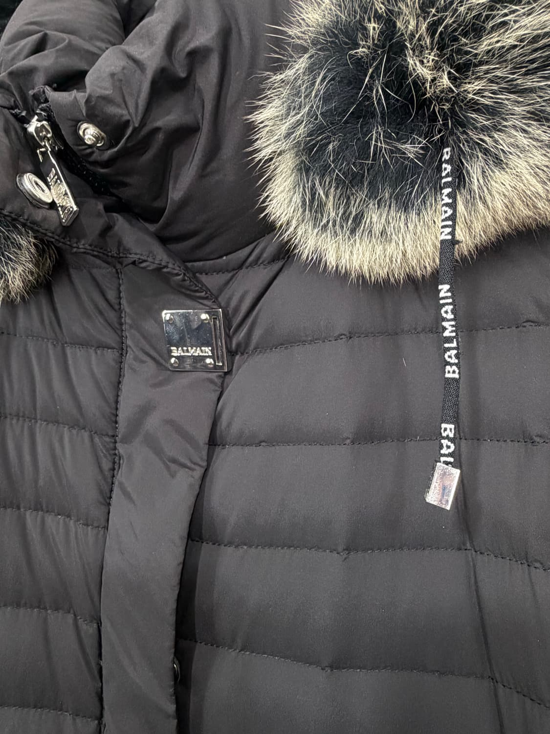 BALMAIN 발망 여성 롱 다운 점퍼  상품이미지3