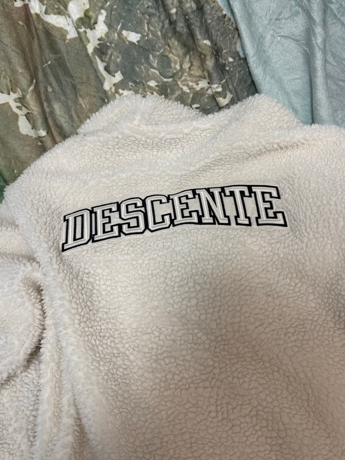 데상트 뽀글이 플리스 후리스 95 상품이미지2