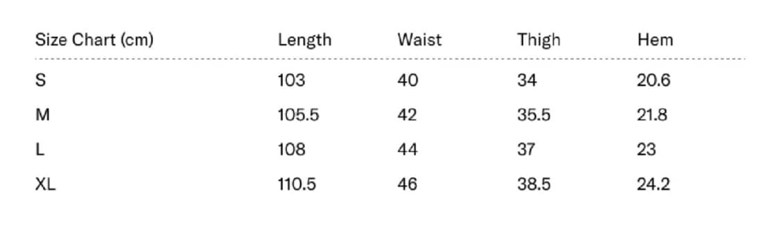 예스아이씨 팬츠 다크인디고 (M) 상품이미지10