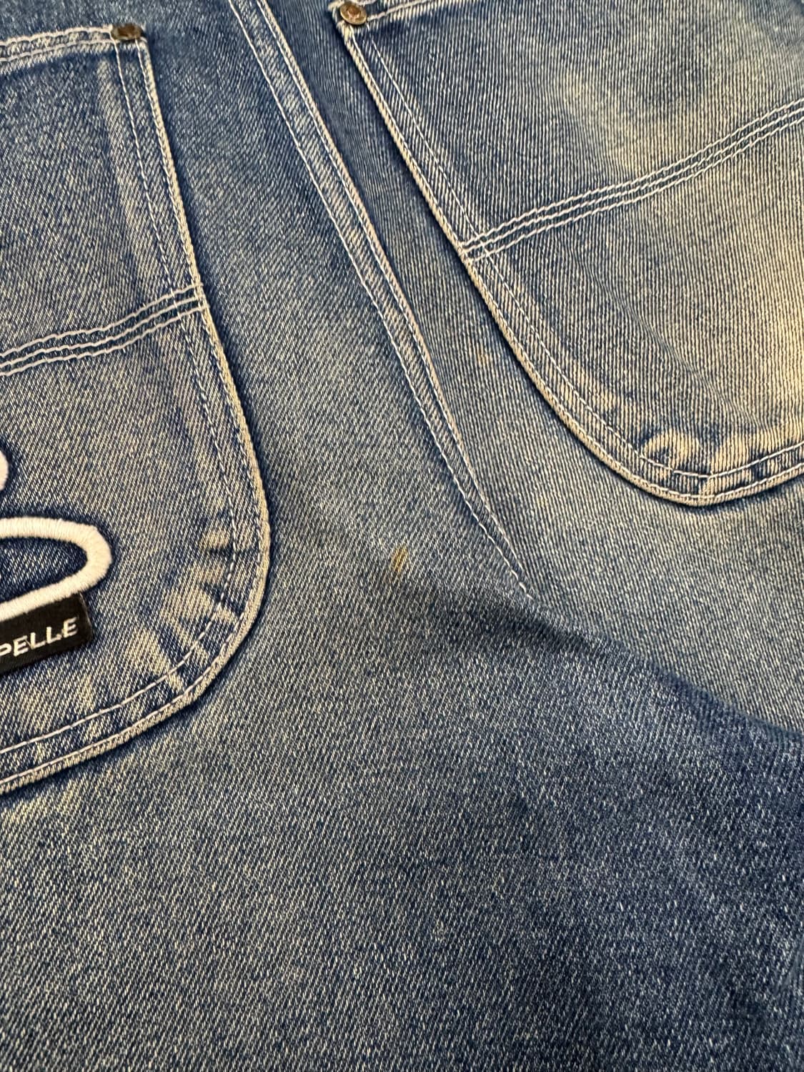 32) 펠레펠레 올드스쿨 빈티지 뒷포켓 자수 힙합팬츠 상품이미지8