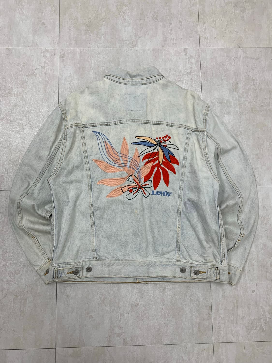 리바이스 연청 데님 자켓 #583 상품이미지6