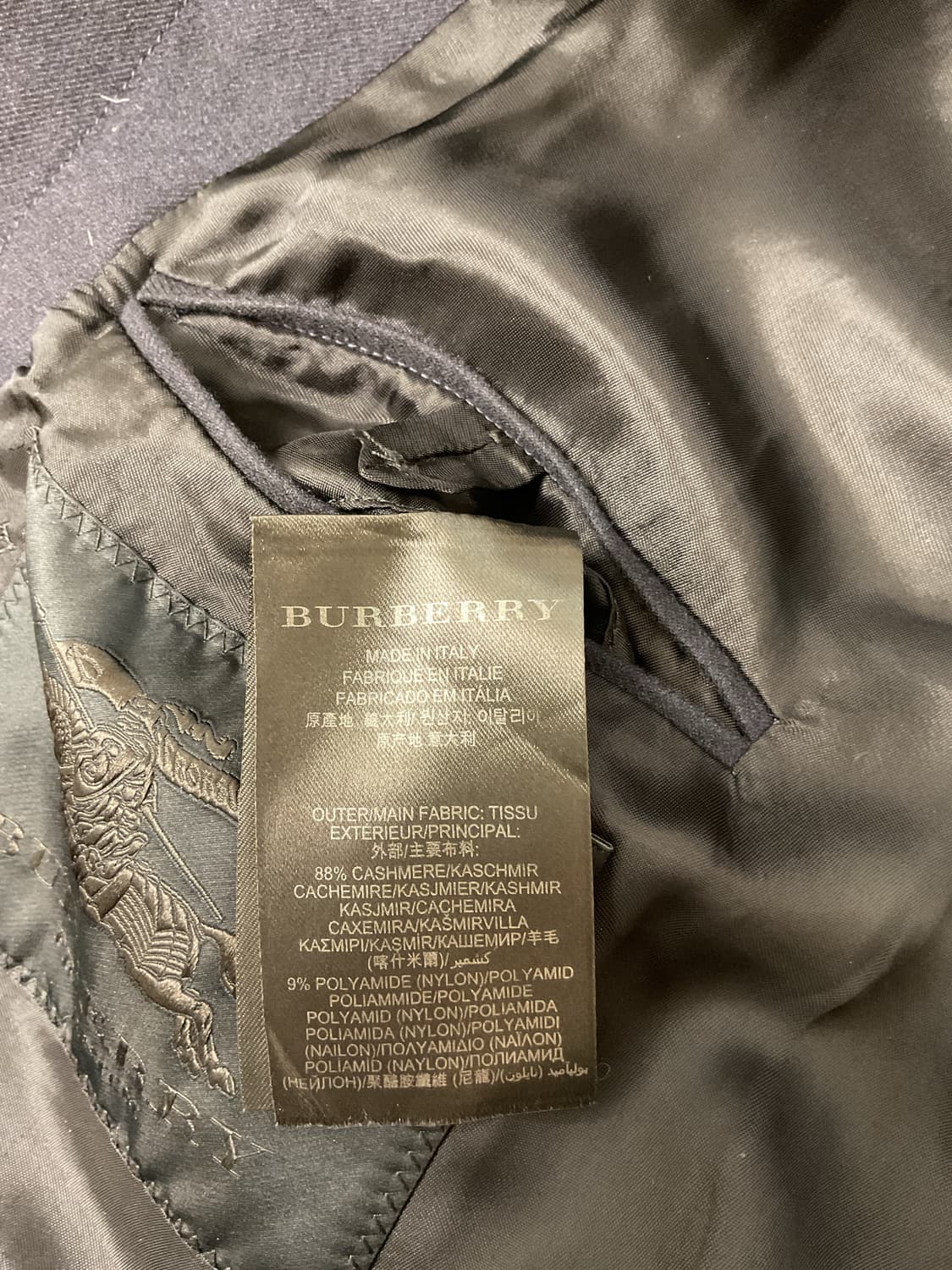2015 Burberry prorsum cashmere jacket 상품이미지9