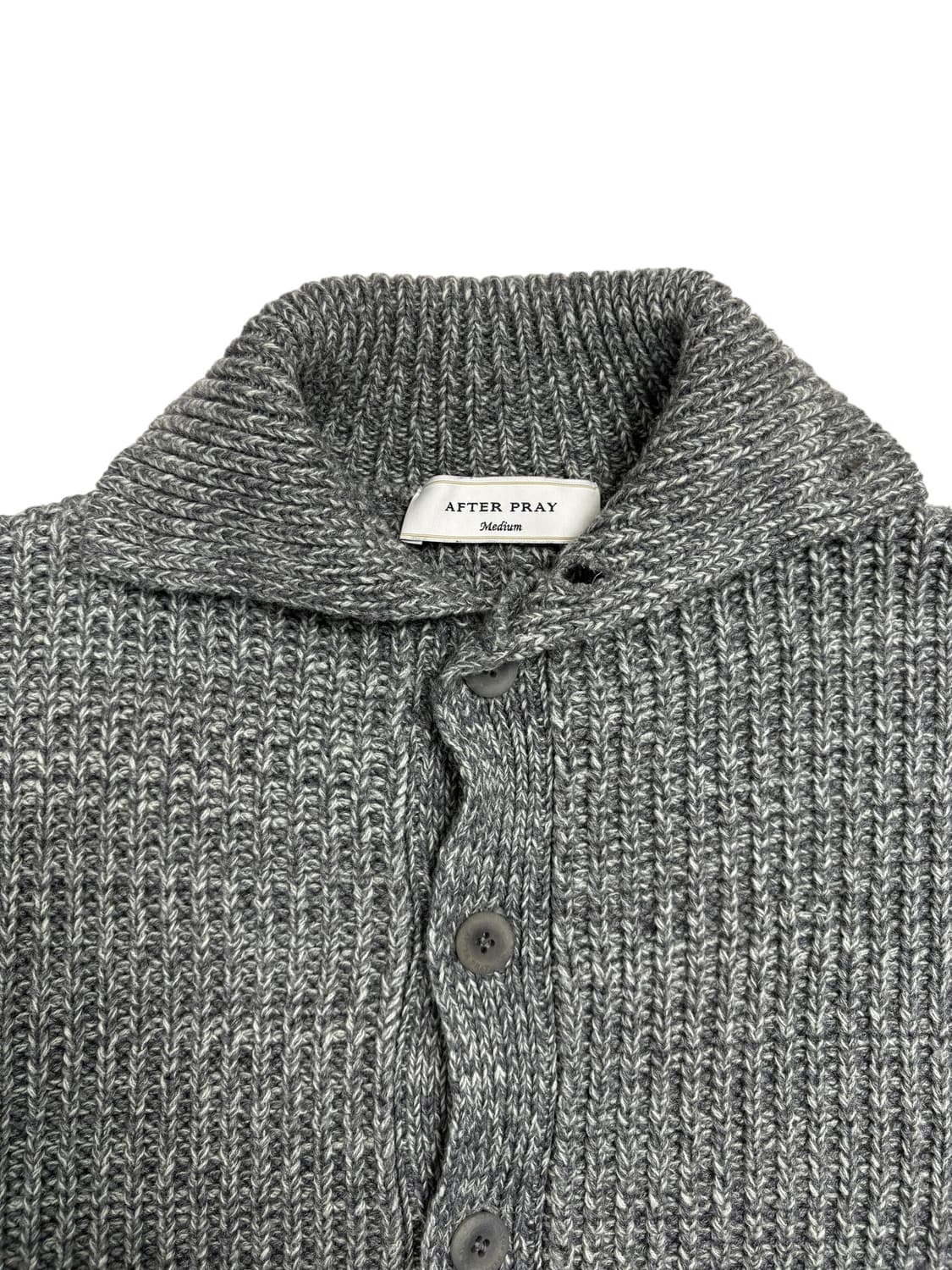 에프터프레이 숄 칼라 가디건 상품이미지5