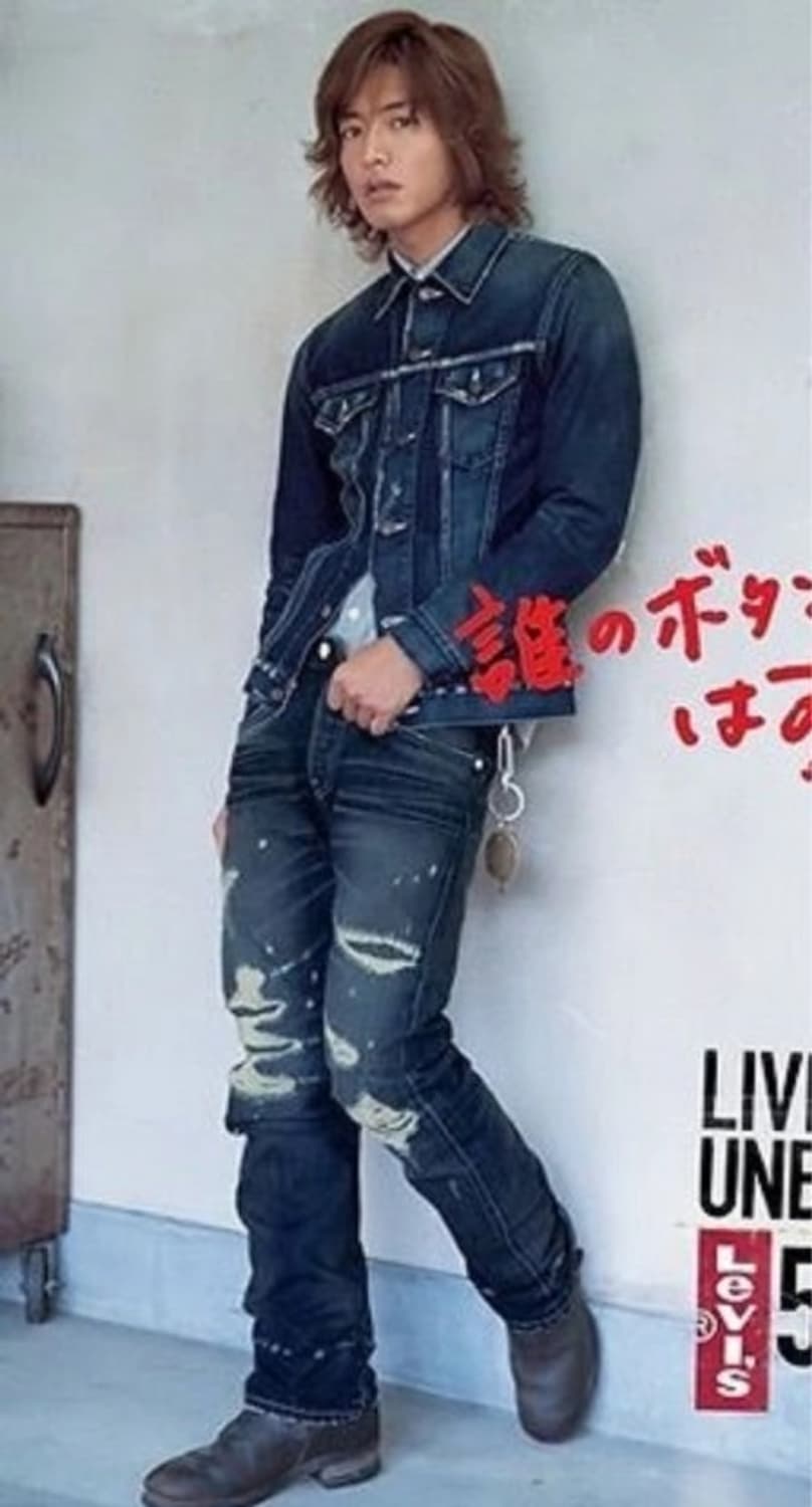 리바이스 정품 기무라타쿠야 한정판 70505 데님자켓 상품이미지2