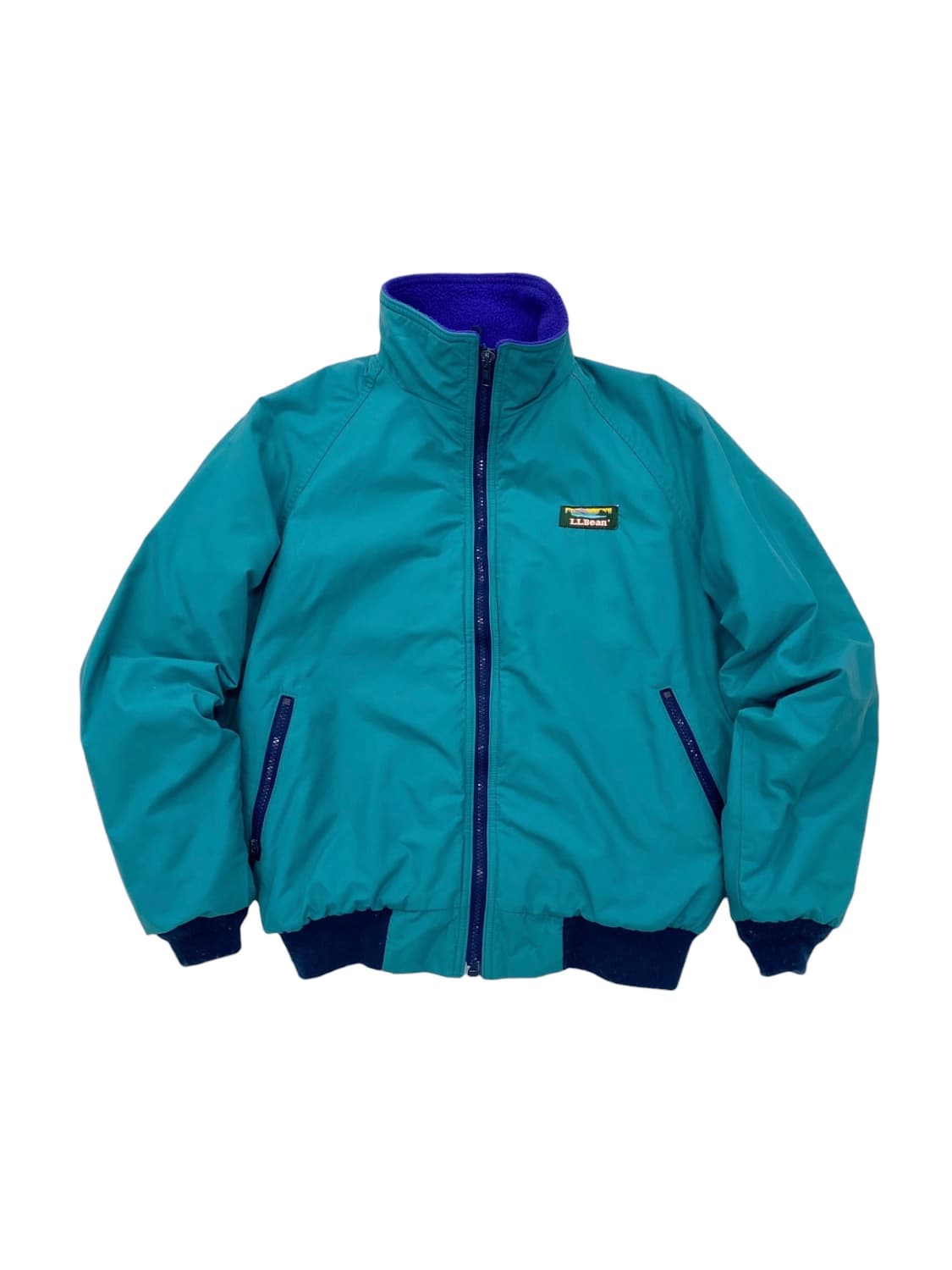 8-90‘s 엘엘빈 플리스 안감 웜업 자켓 상품이미지1