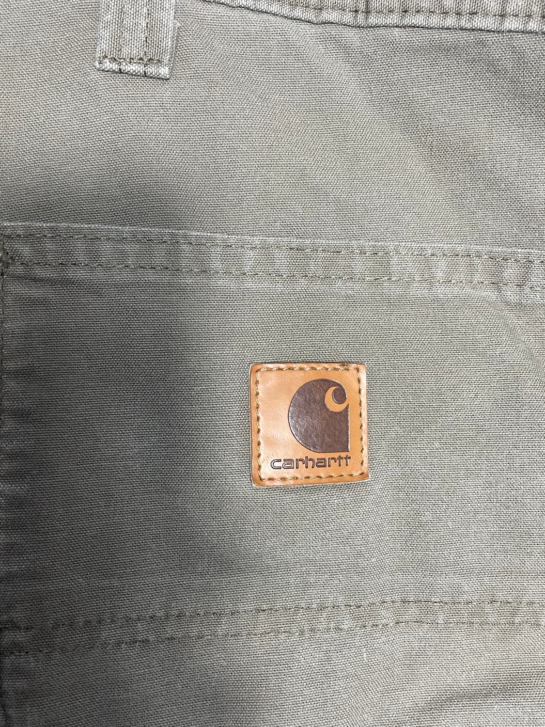 칼하트 카키색 카펜더  반바지 팬츠 상품이미지3