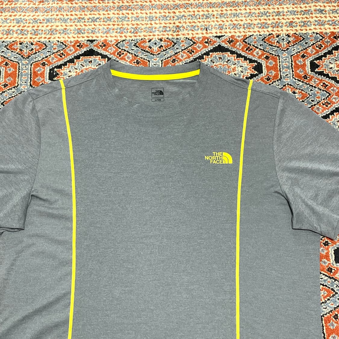 노스페이스 그레이 기능성 반팔티셔츠 남성L 상품이미지2