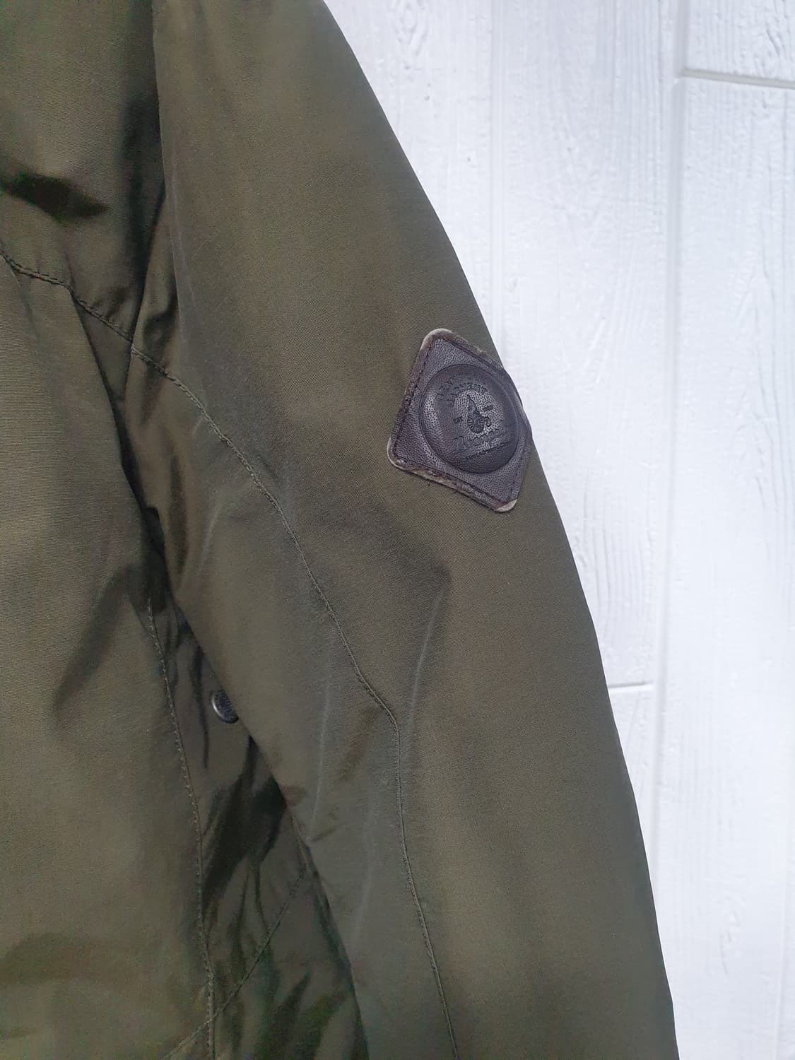 빈폴 남성 구스다운 패딩 100 다크카키 상품이미지7