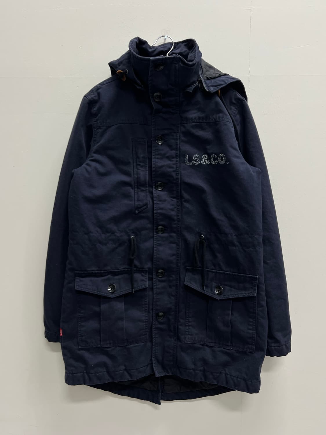 (M) 리바이스 사파리 야상 점퍼 네이비 상품이미지2