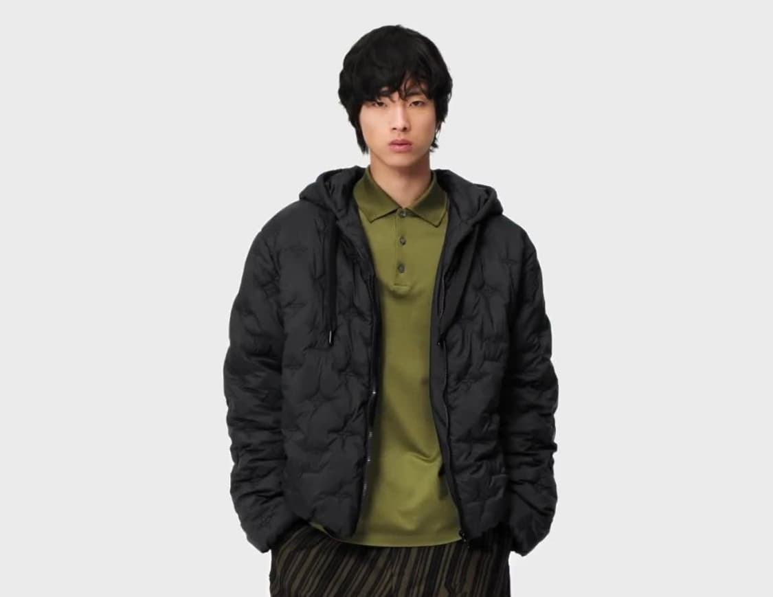 (S+/52) / 루이비통 모노그램 패디드 후디드 블루종 상품이미지5